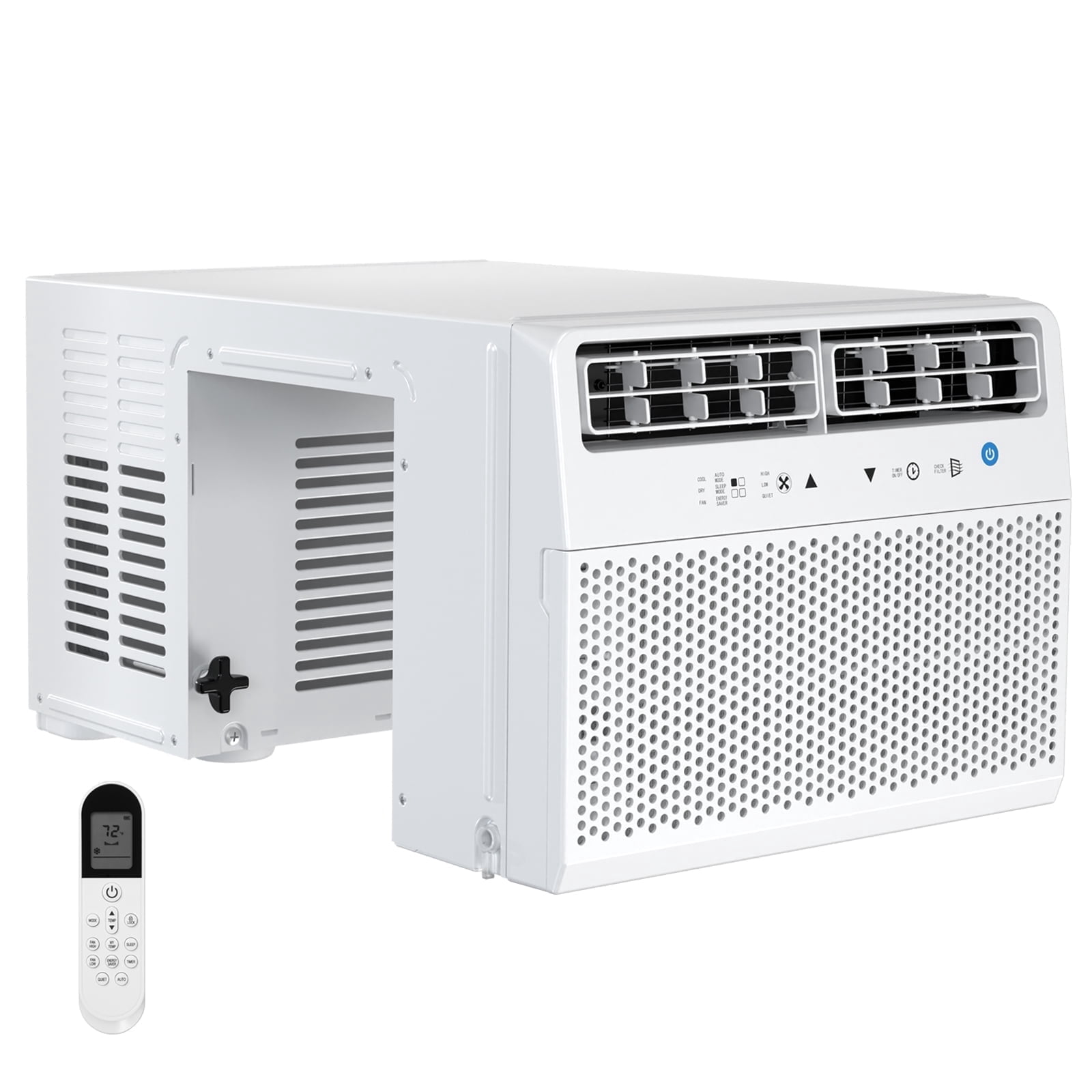 WAA 12000 BTU Window Air Conditioner for Rooms Up to 550 sq.ft (White, 23 in to 36 in Width) ig6ki