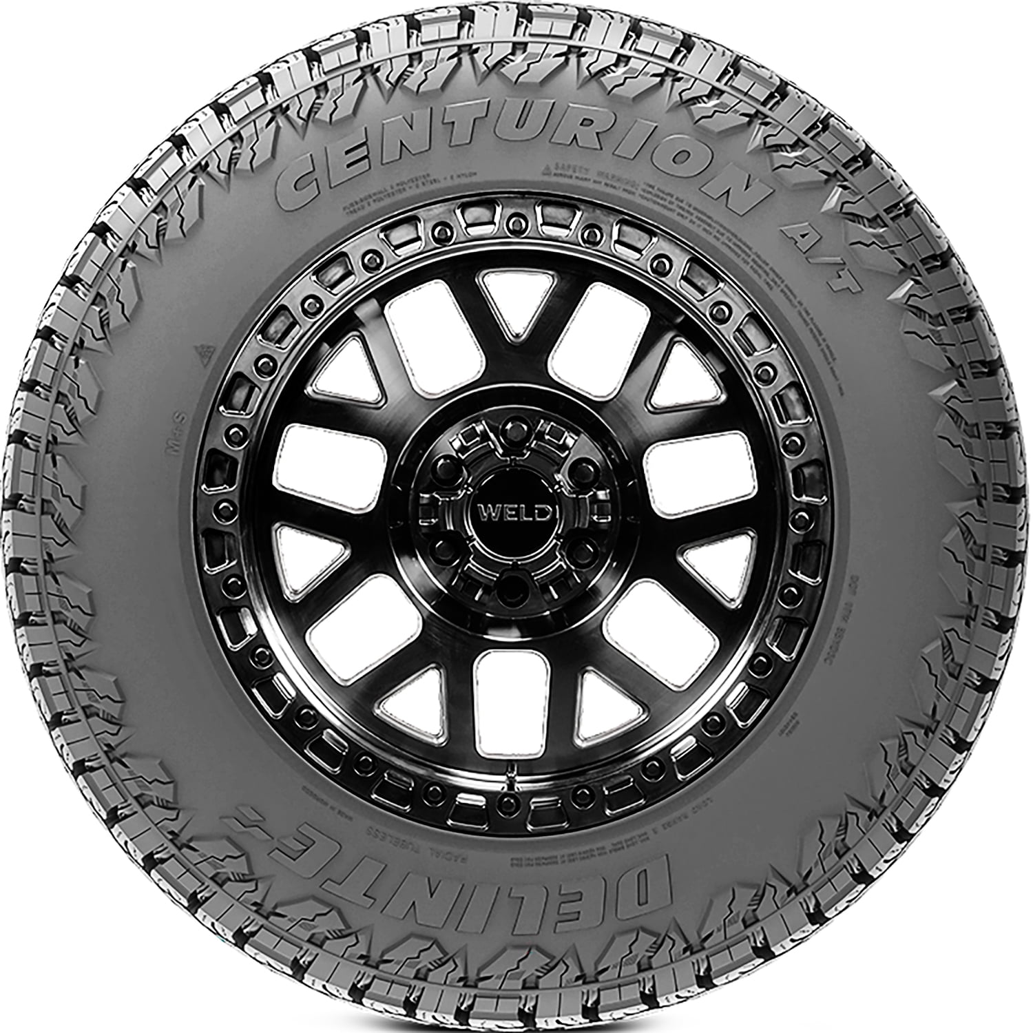 Delinte Centurion A/T All-Terrain Light Truck Tire (LT285/55R20, 10 Ply) zq0wp