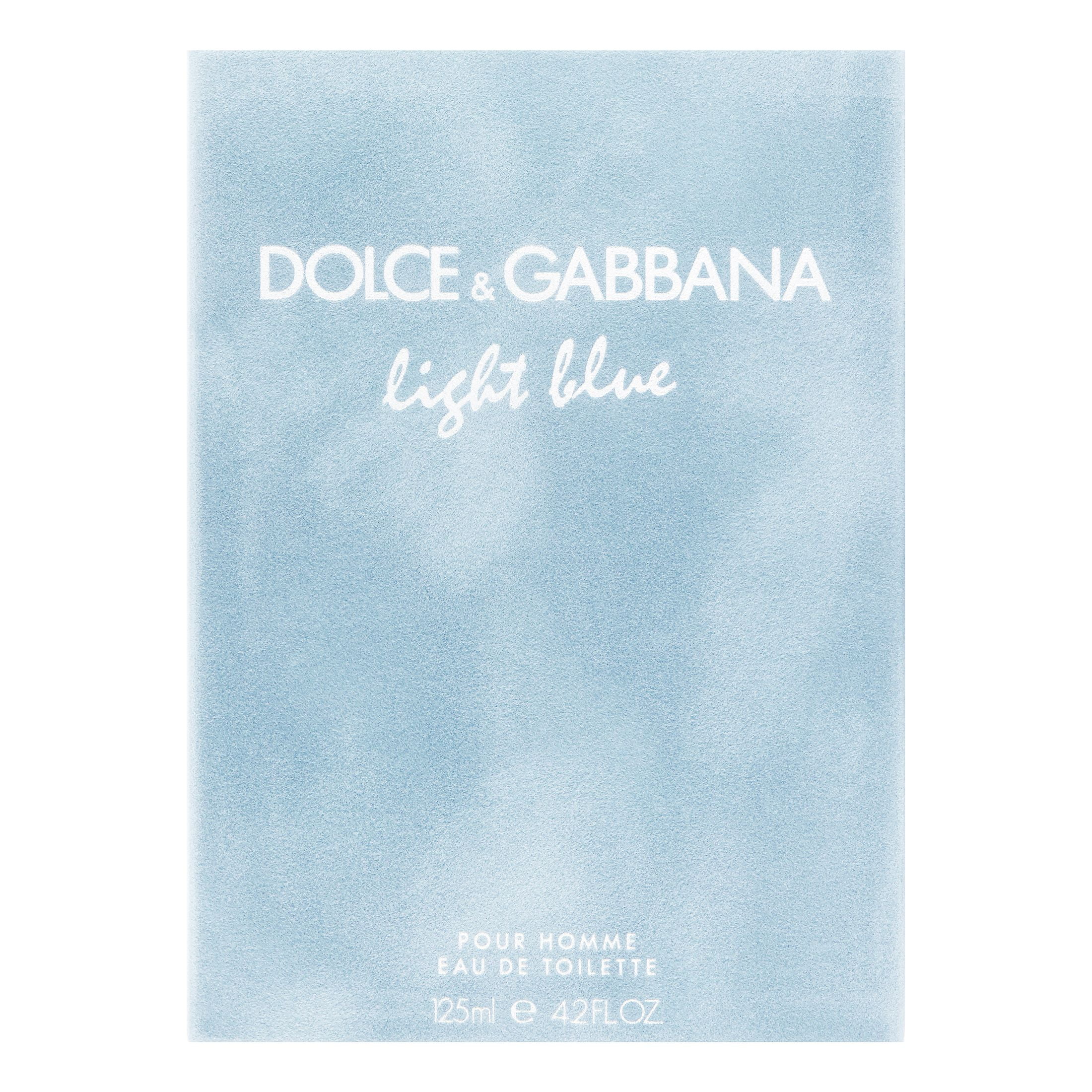 Dolce & Gabbana Light Blue Eau De Toilette Cologne for Men (Blue, 4.2 oz) ejymg