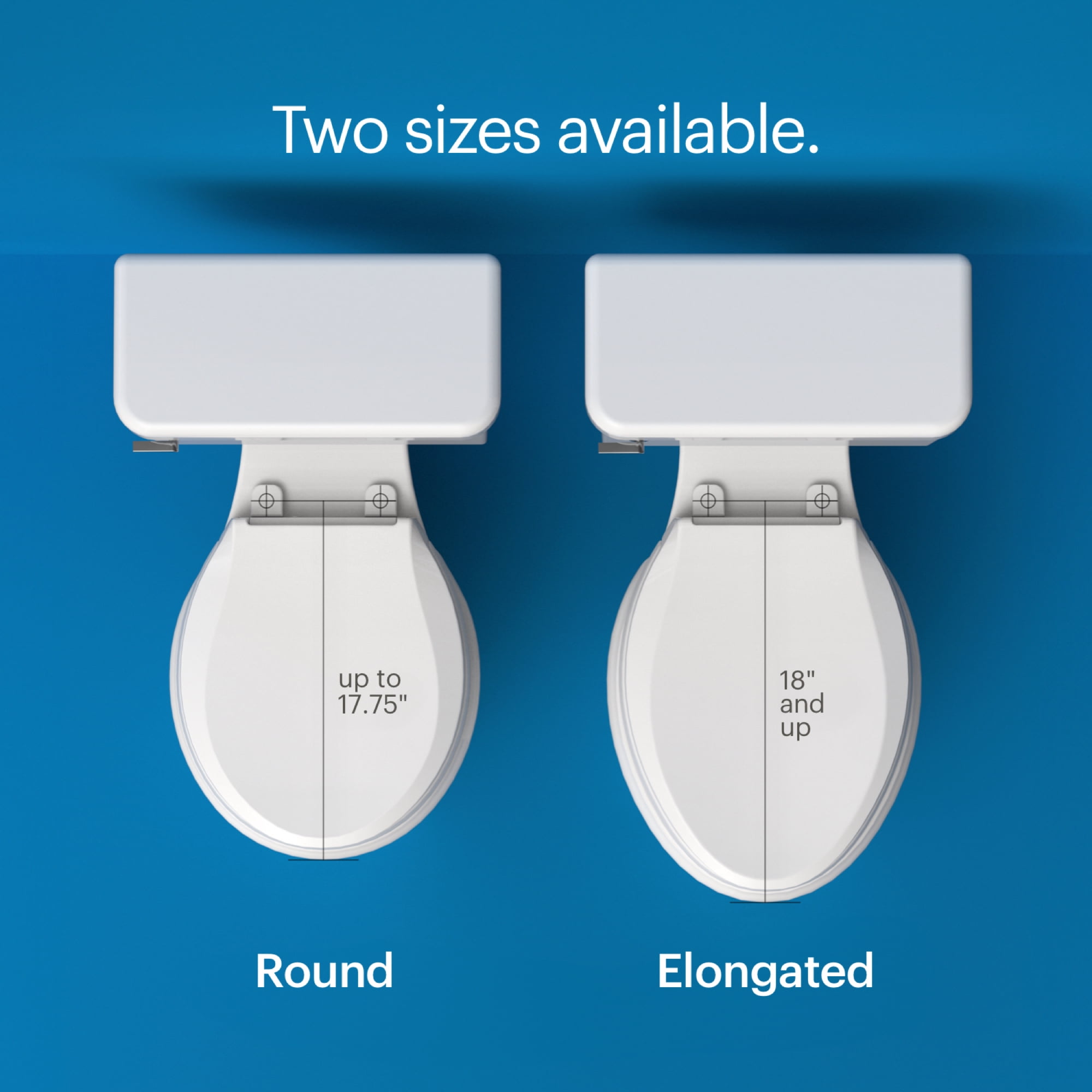 Brondell Ecoseat 101 Non-Electric Bidet Toilet Seat, Dual Nozzle System, Ambient Water Temperature, Fits Elongated Toilets (White, 20.03 in x 14.39 in x 2.55 in) agueb