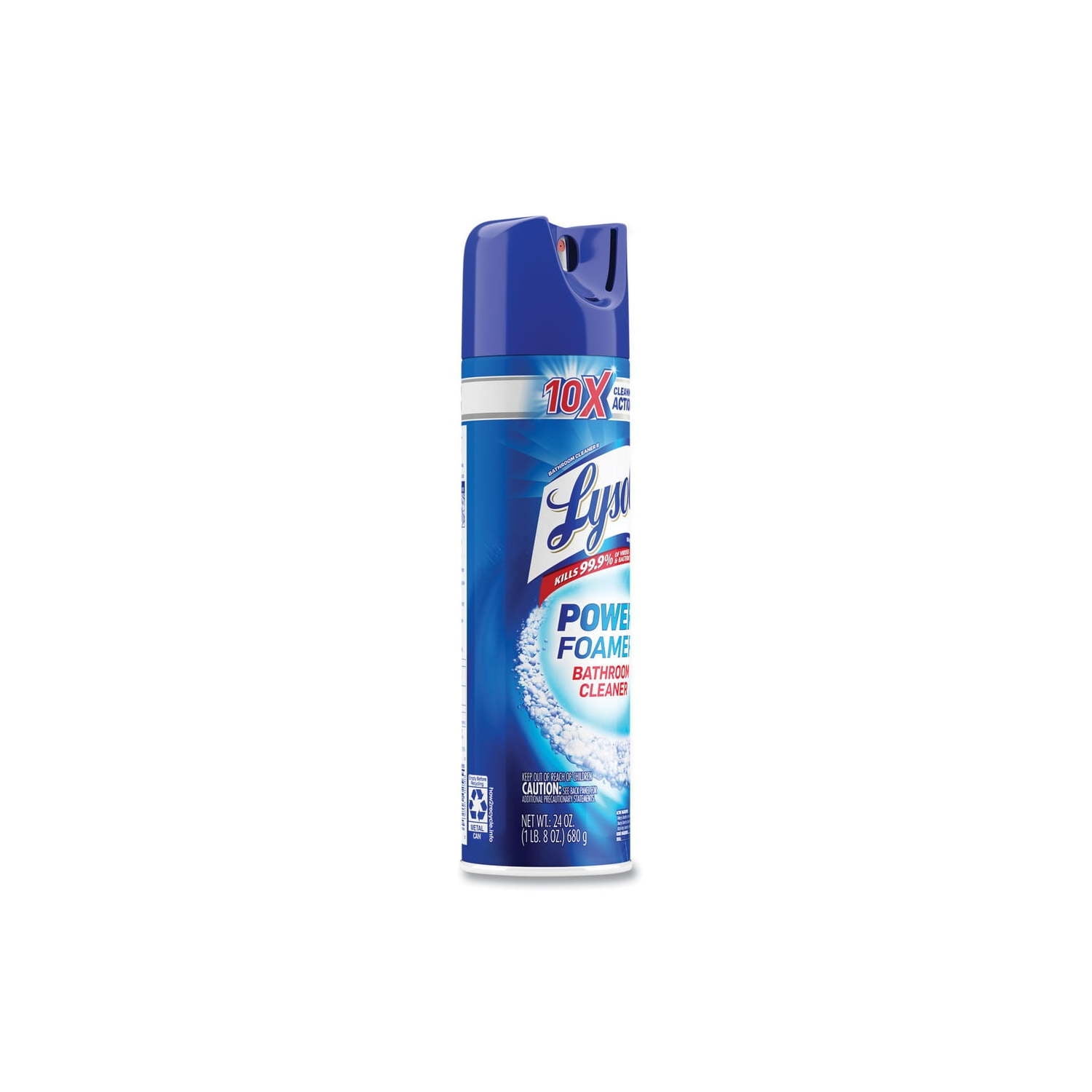 Lysol Power Foam Bathroom Cleaner, Atlantic Fresh Scent, Deep Cleaning Formula (24 fl oz) 4m3mg