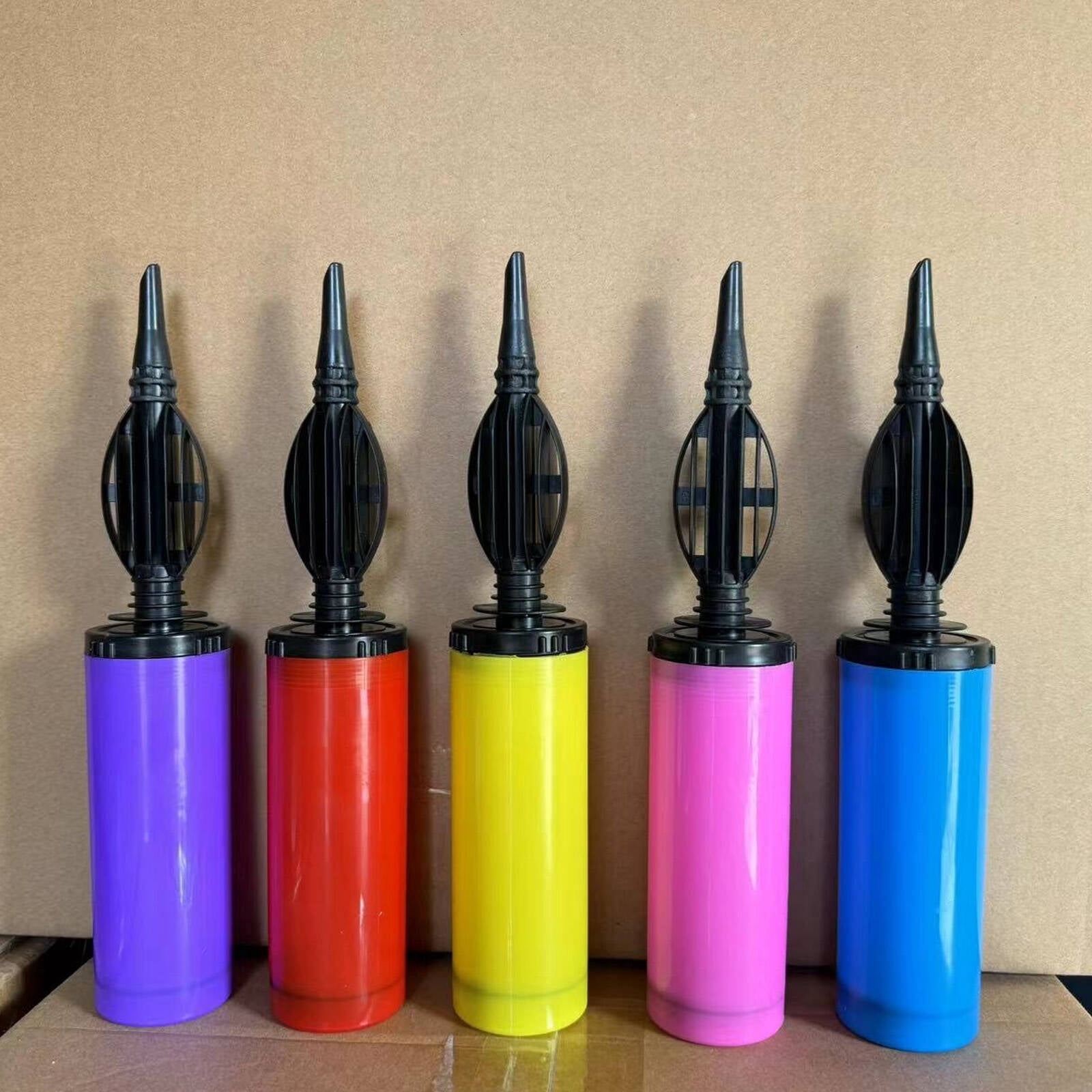 EXLEAF Manual Balloon Pump Handheld Inflator for Party Decorations (2 Pack, 11 in) 5dbyv
