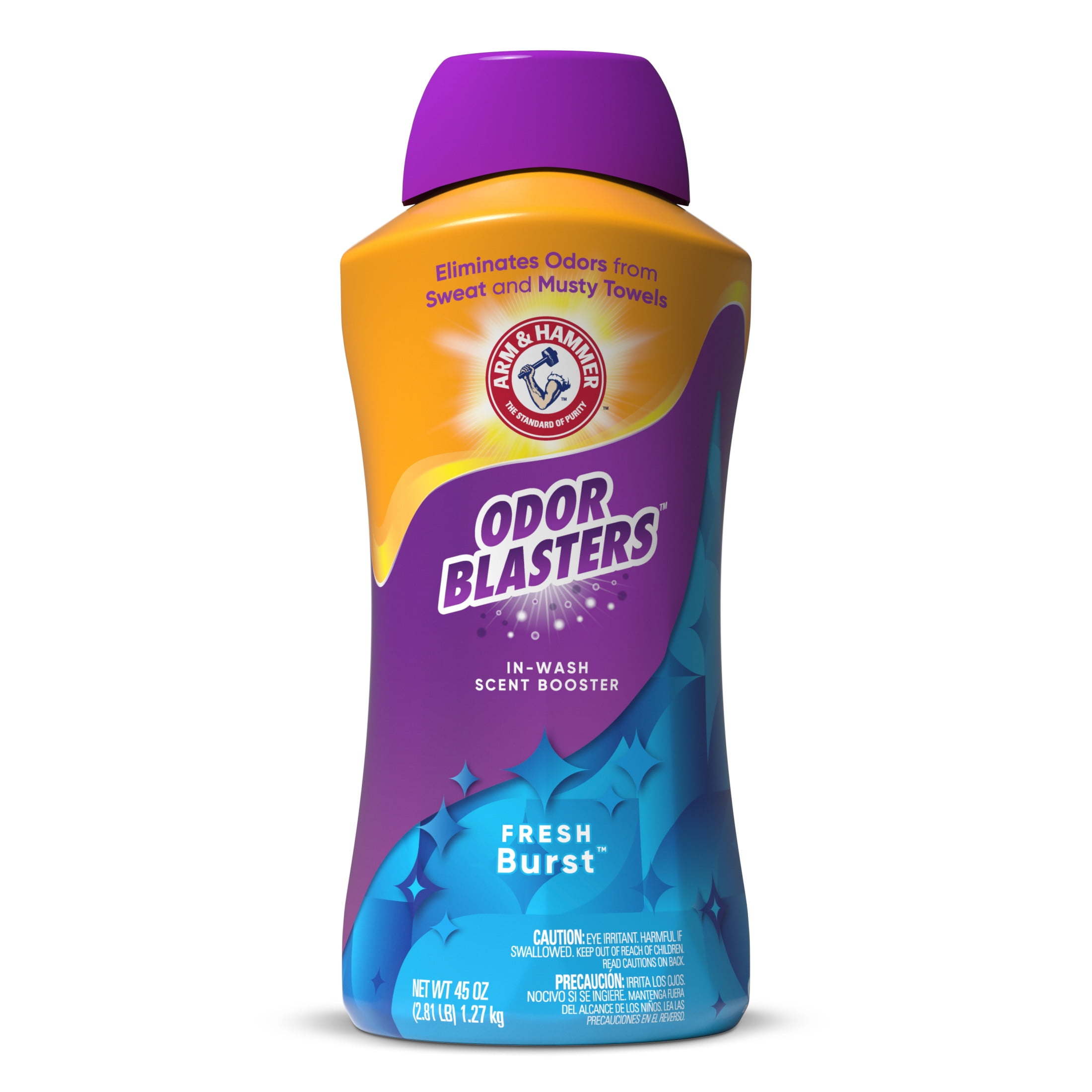 ARM & HAMMER Odor Blasters In-Wash Scent Booster, Laundry Fragrance Crystals (Fresh Burst, 45 oz) w8kob