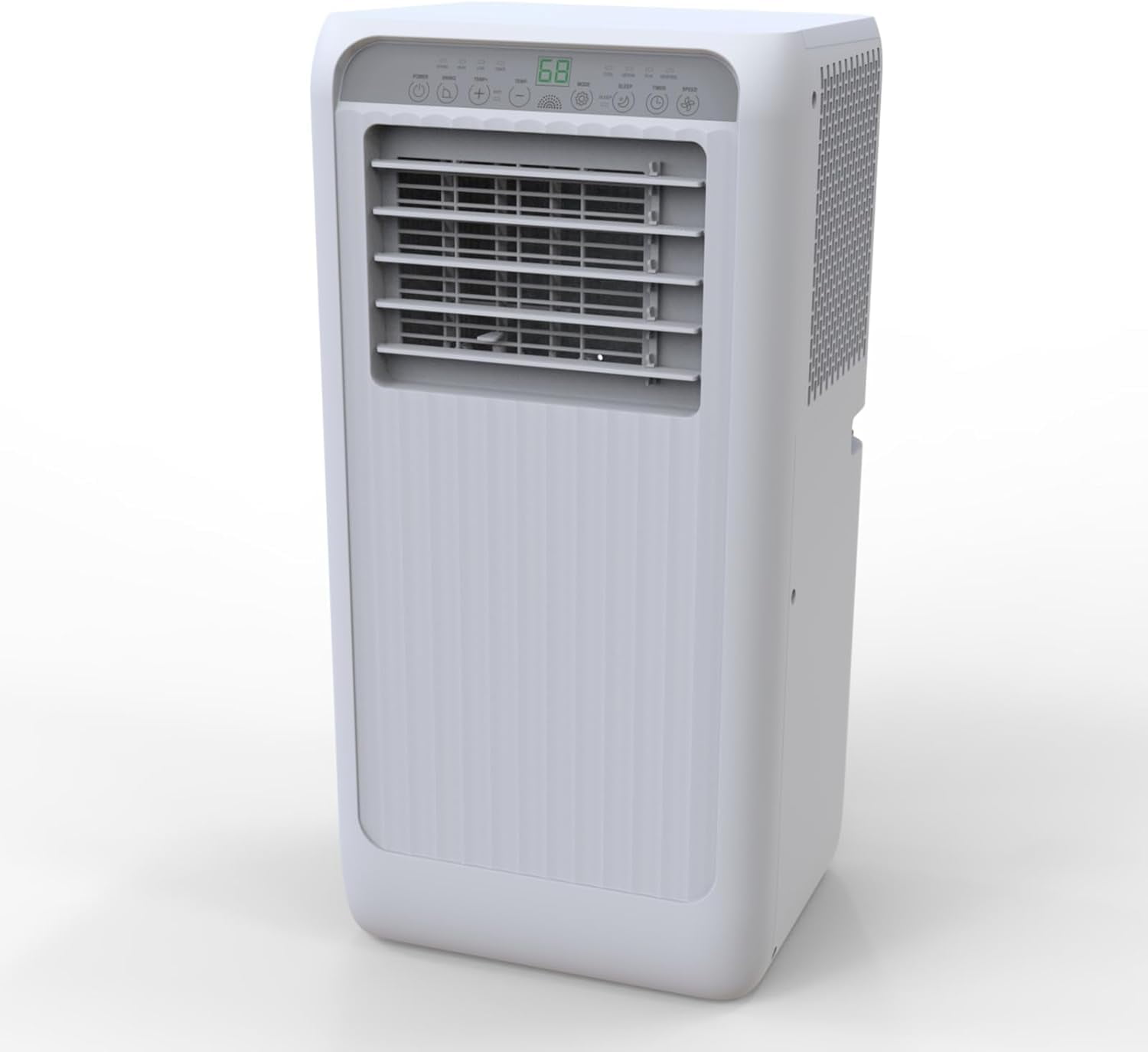 Hosslly 10000 BTU Portable Air Conditioner, 3-in-1 Cooling Dehumidifier and Fan with Remote Control and Window Kit (White, 450 Sq. Ft.) jhglk