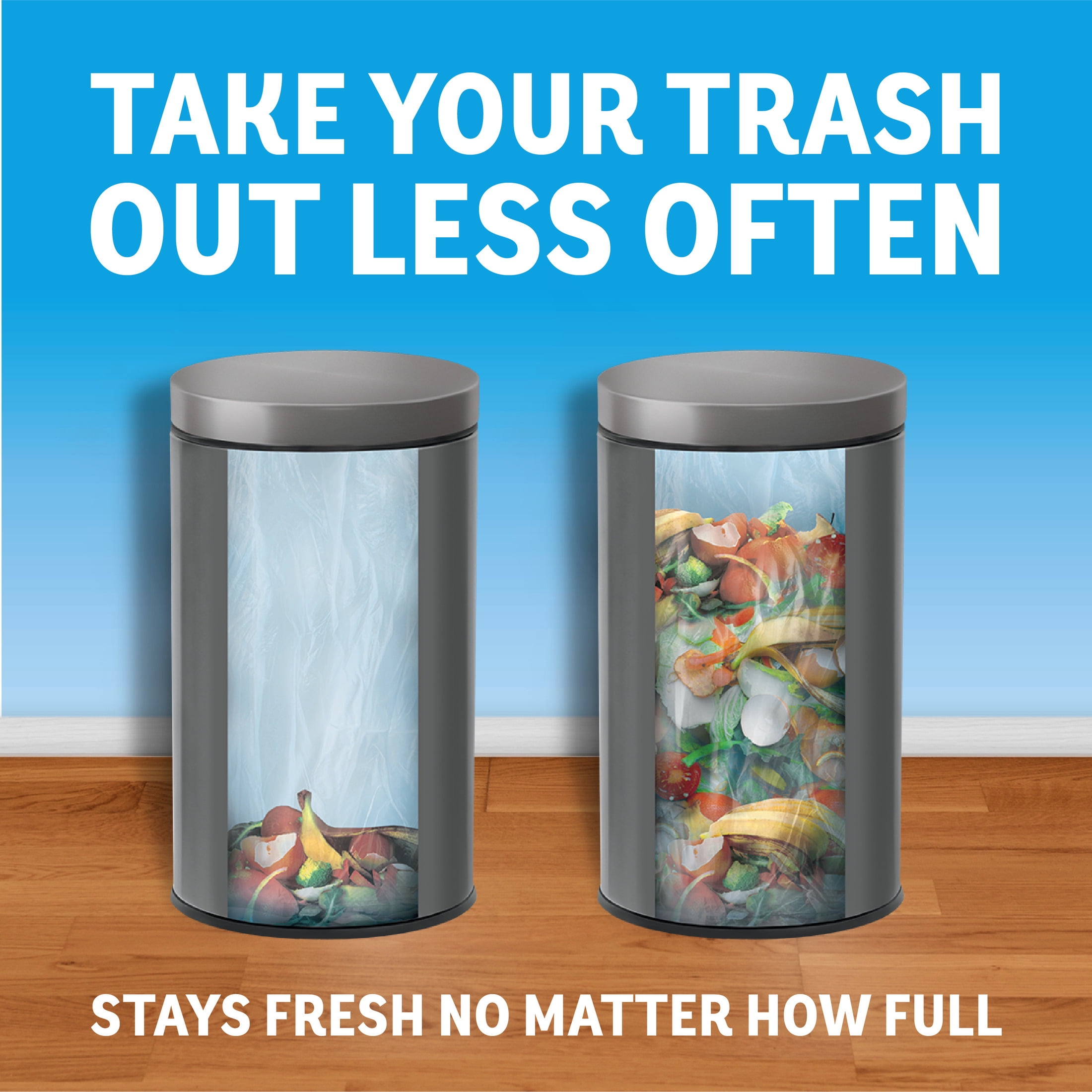 Febreze Trash Odor Fighter Kitchen Deodorizer (Twilight Lavender, 1 Holder and 1 Refill) s8qhk