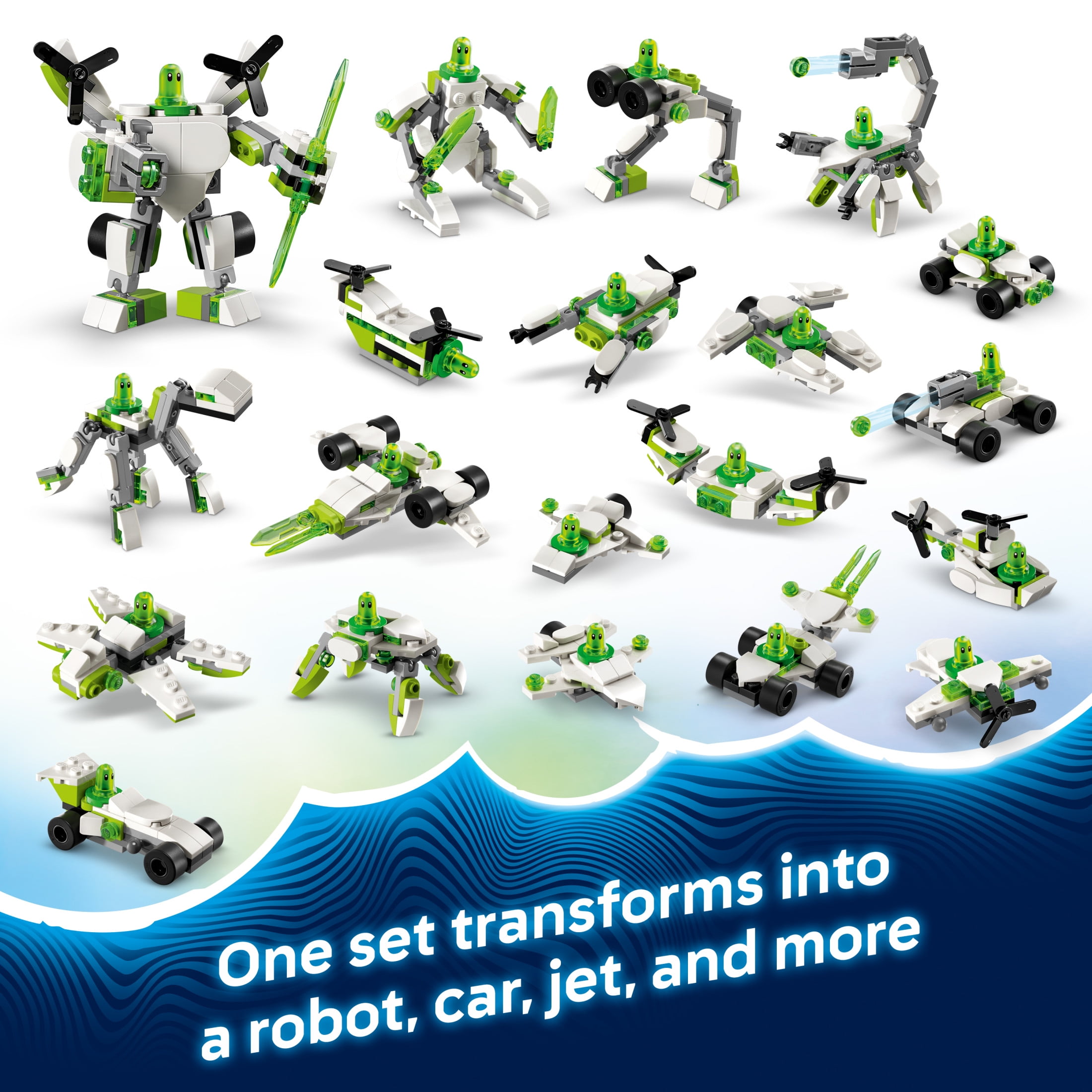 LEGO DREAMZzz Z-Blob's Robot and Vehicle Adventures Building Kit (Multicolor, 121 Pieces) ji7qr