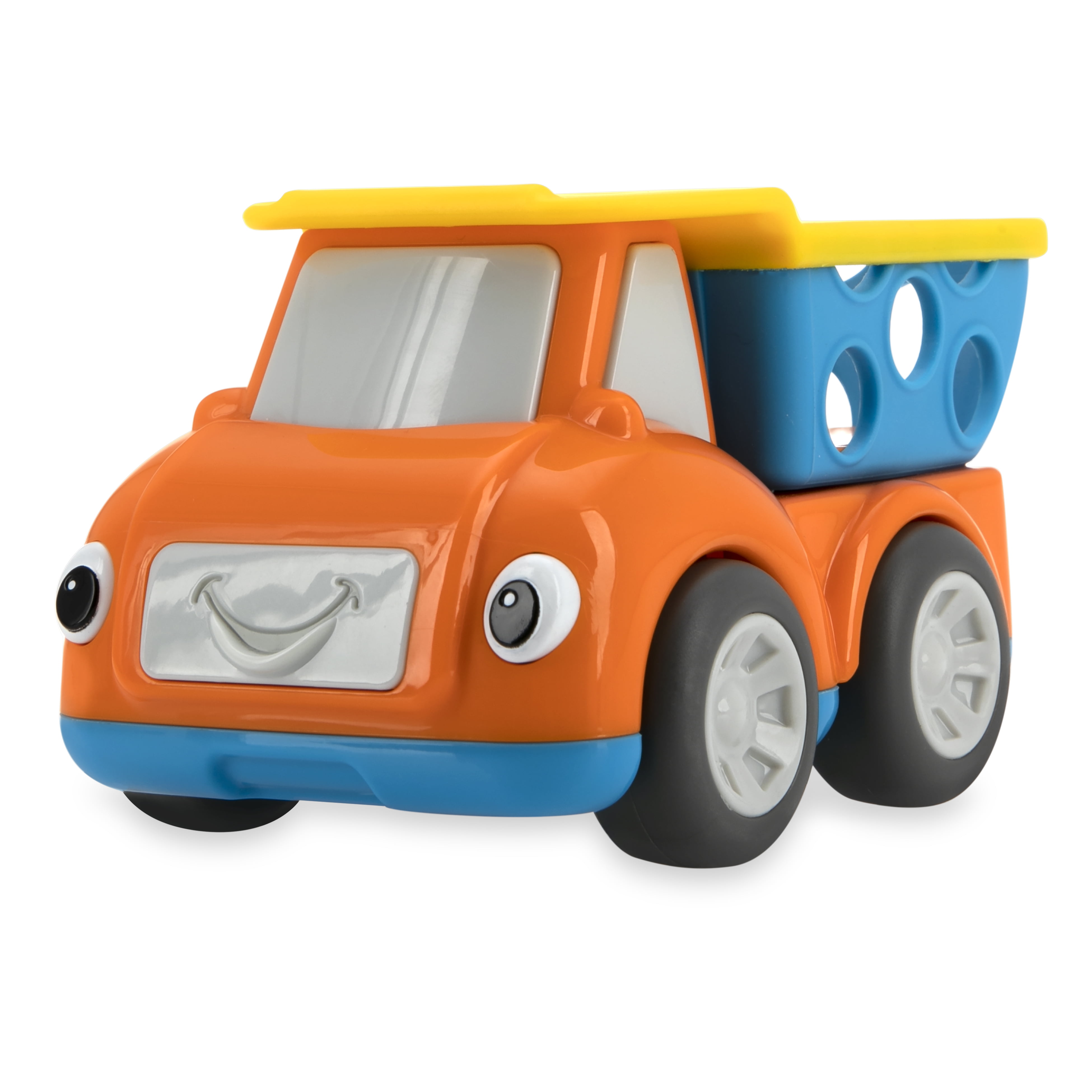 Nuby Play Pals Rattle Truck Sensory Toy for Infants (Multi-Color, 1 Pack) jfkl3
