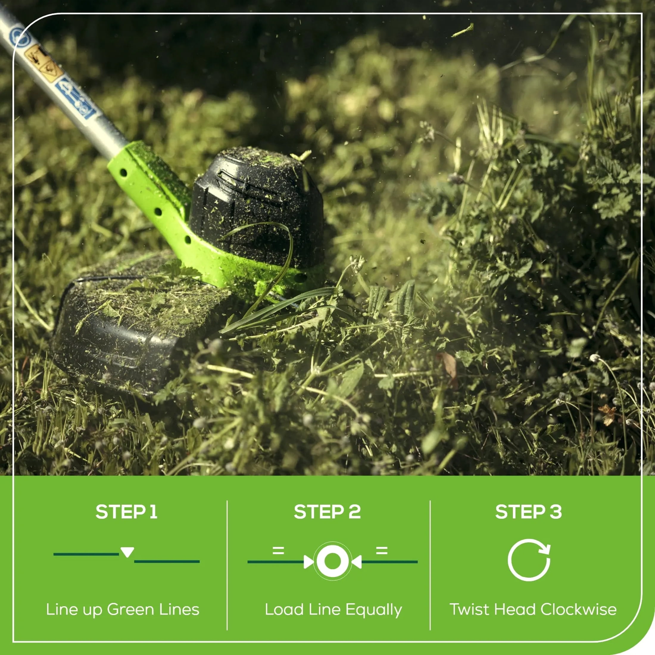 Greenworks 40V Cordless String Trimmer and Leaf Blower Combo Kit (Black, 2.0 Ah Battery) ld9u7