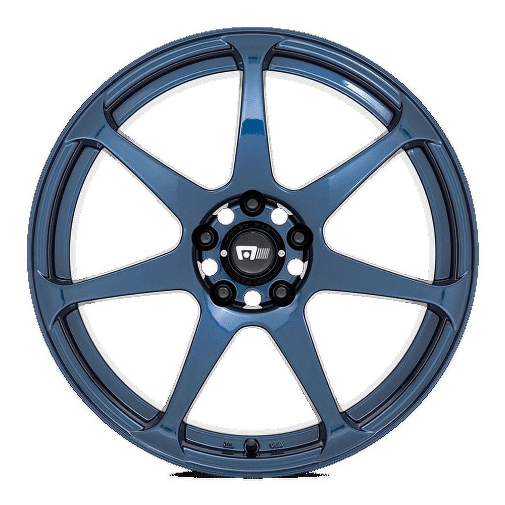 Motegi Racing MR154 Battle Cast Aluminum Wheel (Blue, 17x8 in) ssu0v