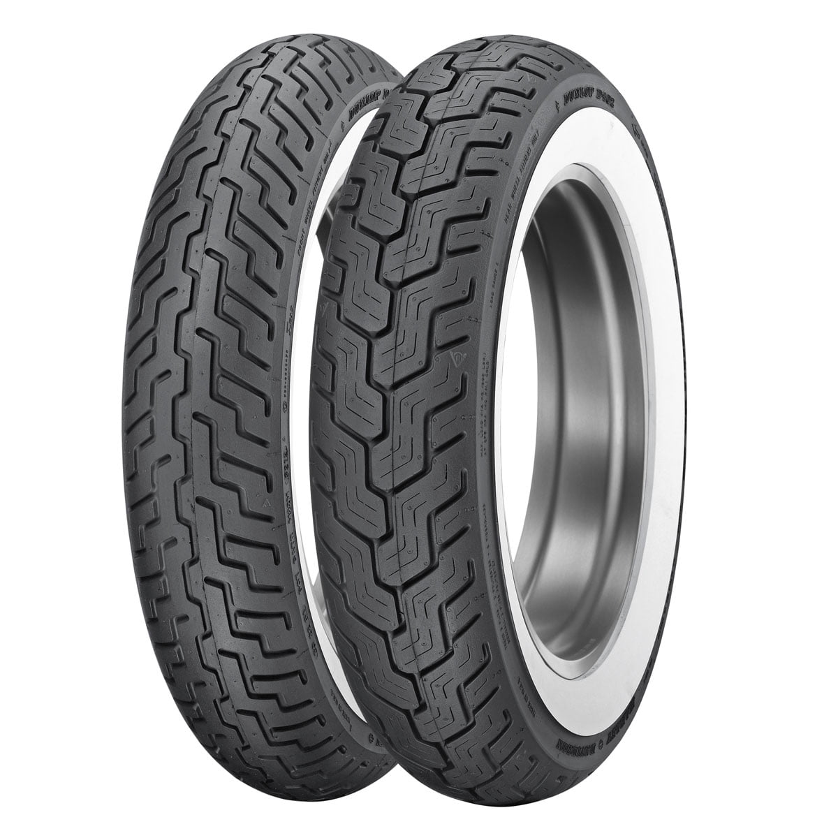 Dunlop Harley-Davidson D402 Rear Motorcycle Tire (Wide White Wall, MT90B-16) 0ueiz