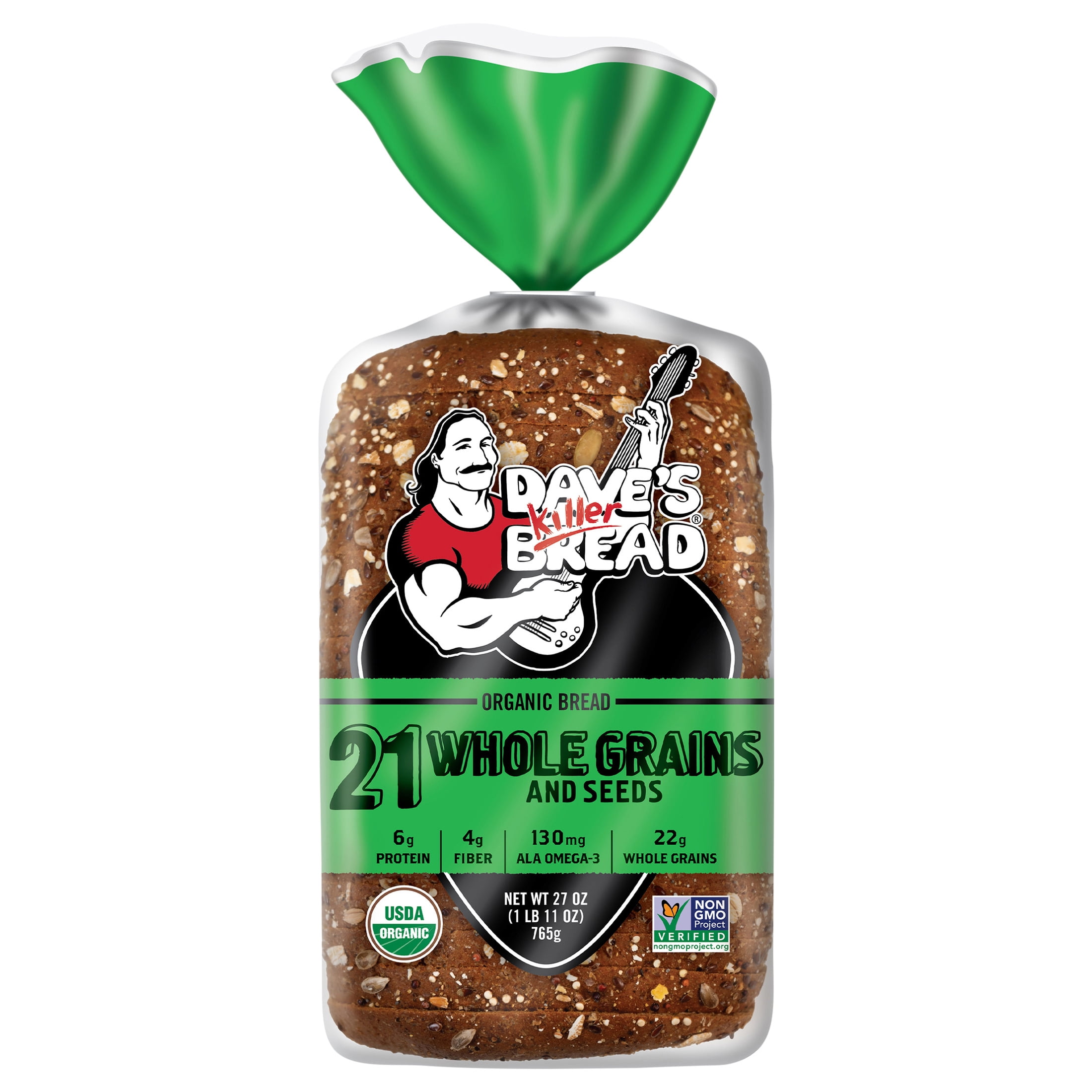 Dave's Killer Bread 21 Whole Grains and Seeds Organic Sandwich Bread (27 oz) aof1x