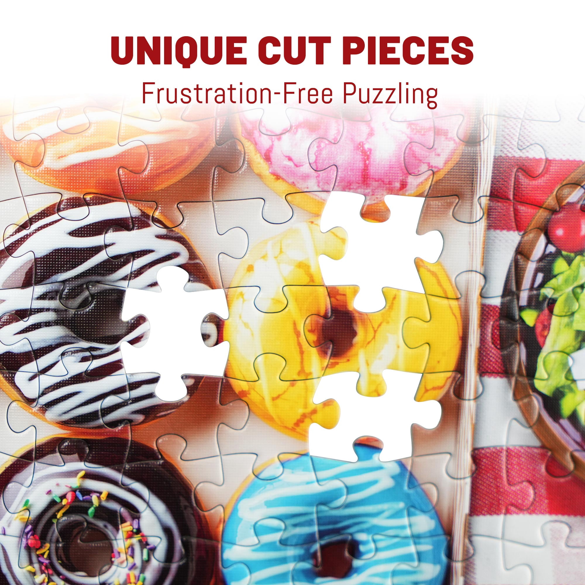 BenBen 500 Piece Jigsaw Puzzle for Adults, Picnic Party Time Landscape Art (19.6 in x 13.7 in) tbklt
