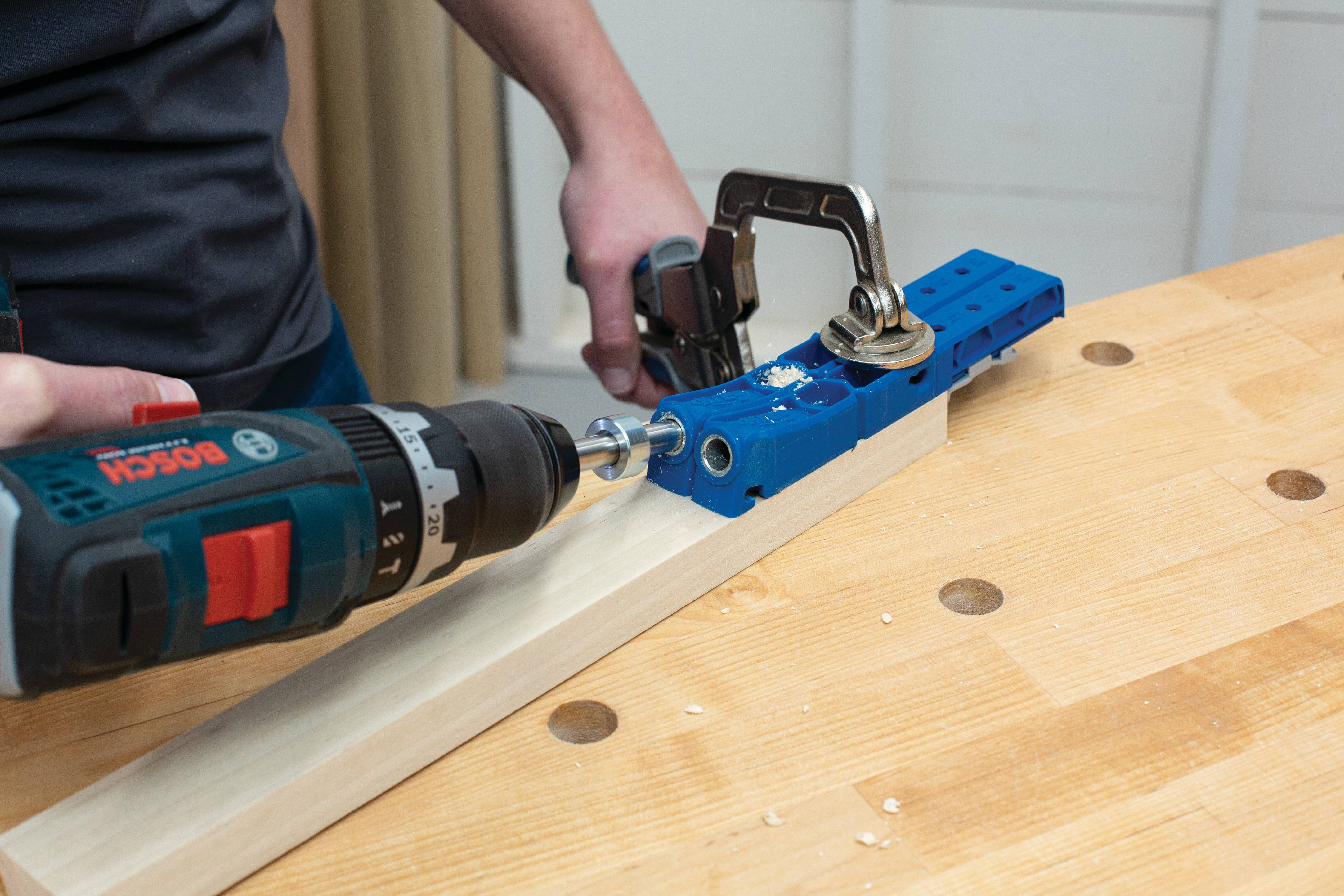 Kreg Pocket Hole Jig 320 Portable Woodworking Joinery System (Adjustable Spacing, 1 Piece) pd94s