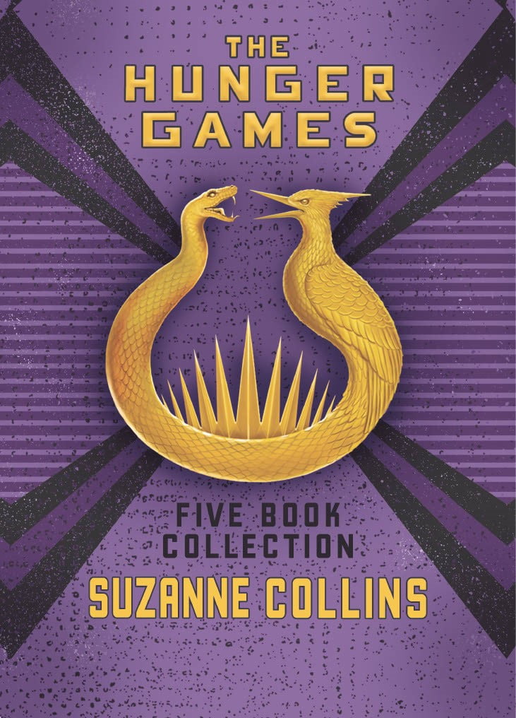 Suzanne Collins The Hunger Games 5-Book Hardcover Box Set (Complete Collection, 5 Books) avxdw
