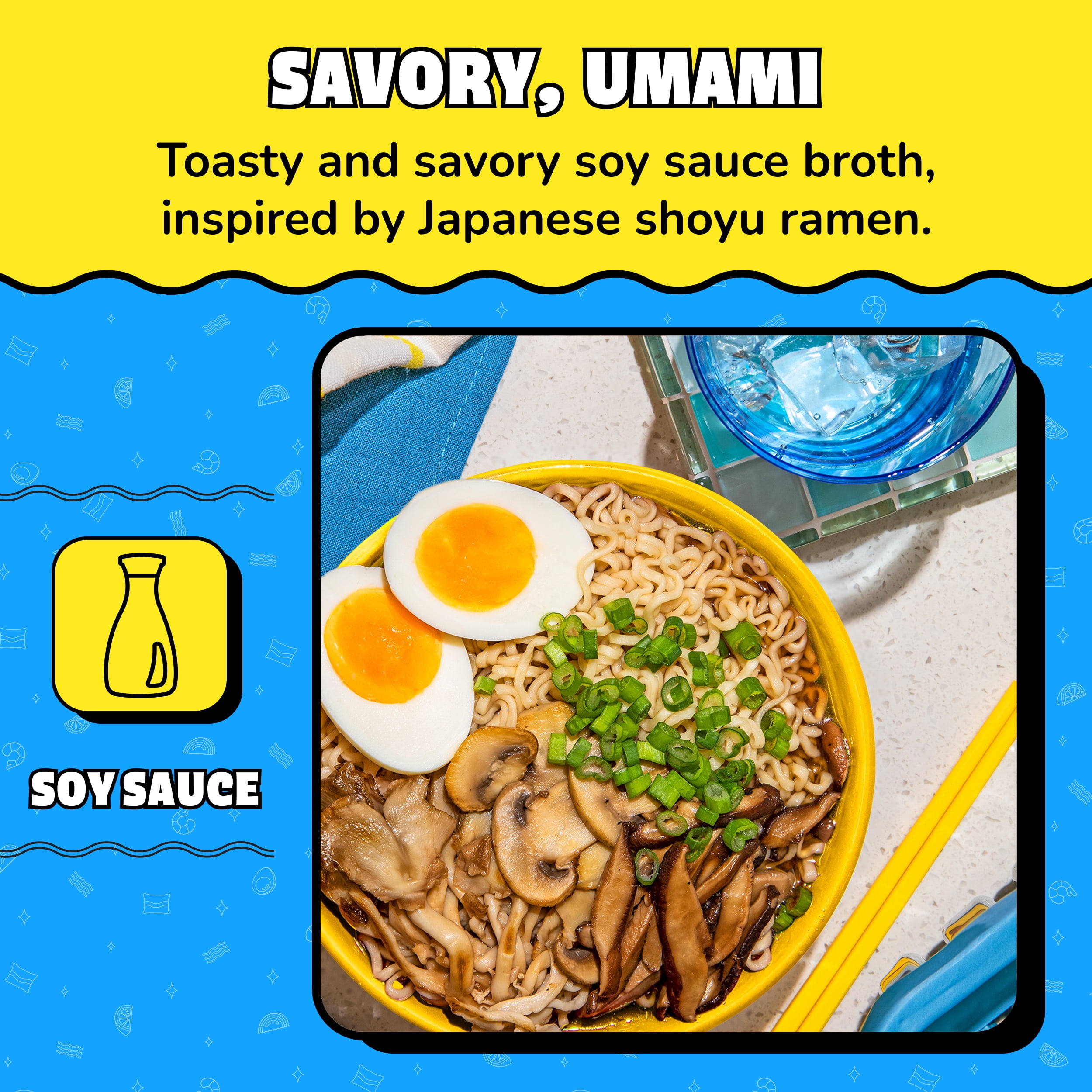 Maruchan Ramen Noodle Soup, Soy Sauce Flavor Instant Noodles (3 oz) yno6o