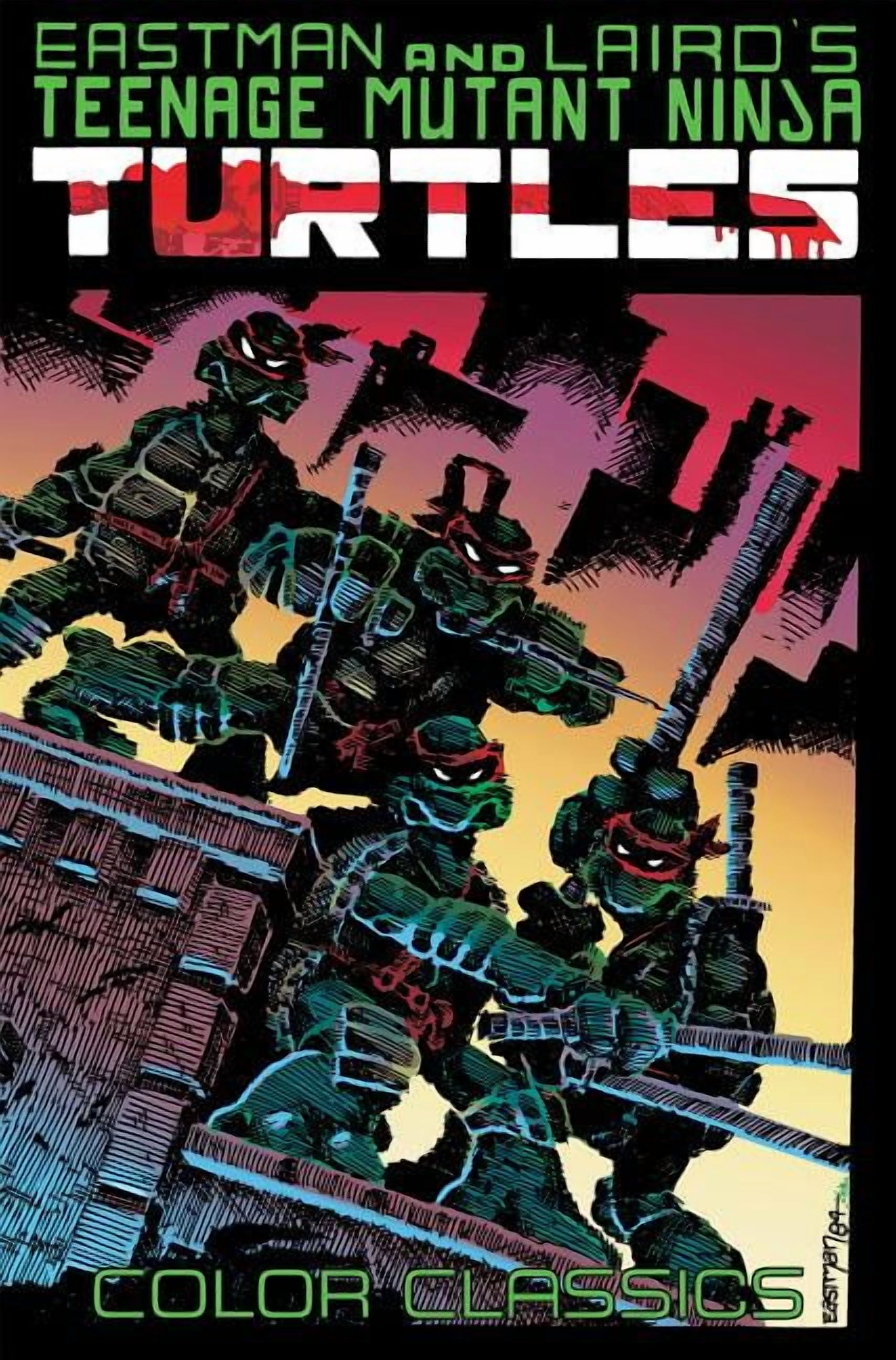 TMNT Teenage Mutant Ninja Turtles Color Classics Vol. 1 Graphic Novel (Paperback, 300 pages) cni2m