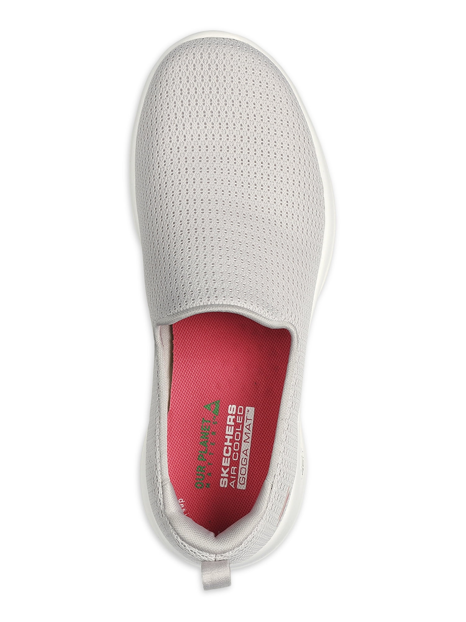 Skechers Women's GO WALK JOY Aurora Slip-On Walking Sneaker (Black, 8 Wide) 00zcr