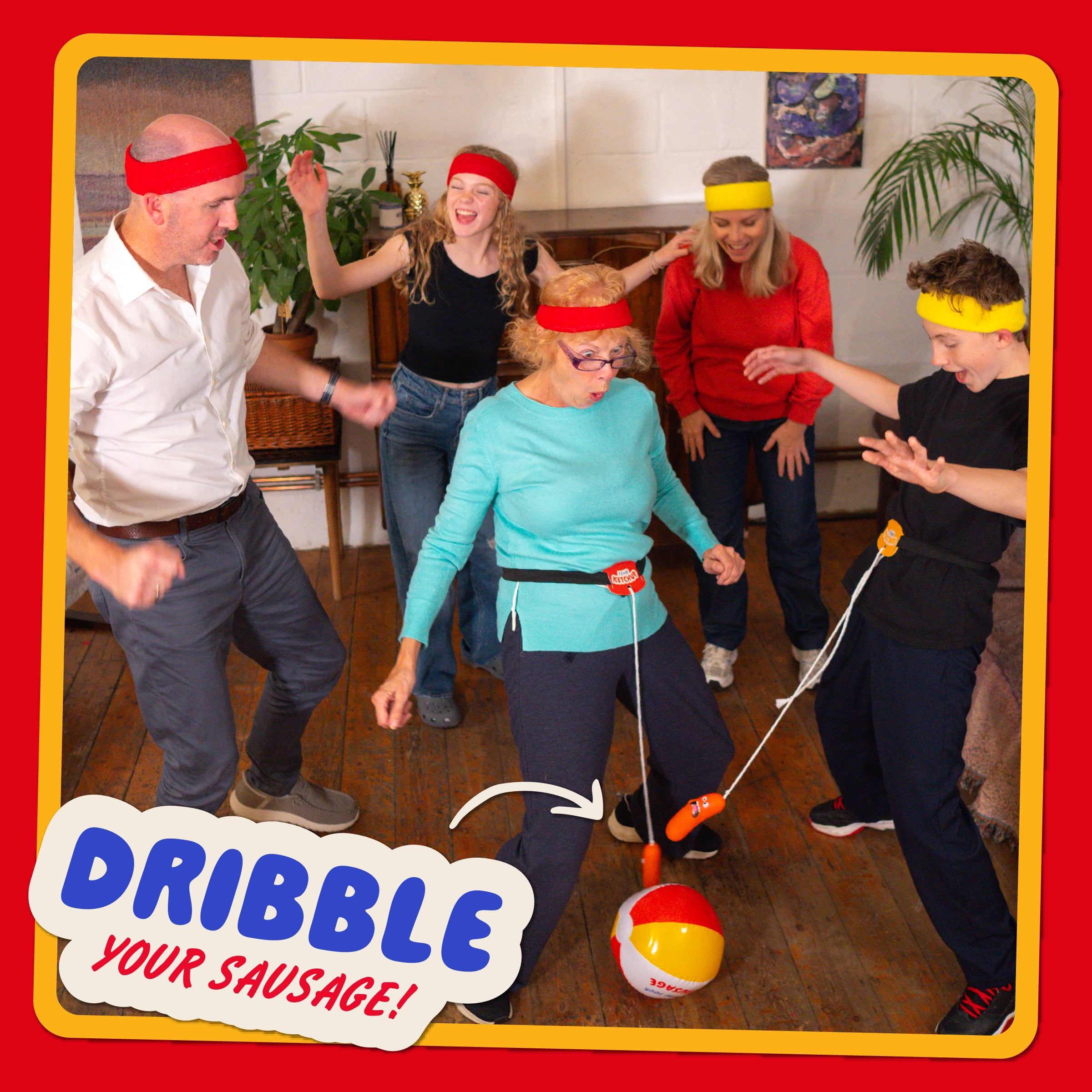 Lucky Egg Swing Your Sausage Active Party Game (Family Group Activity, 1 Set) 61any - Image 4