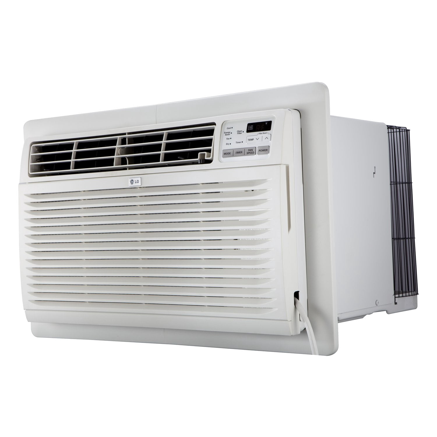 LG 7,800 BTU Through-the-Wall Air Conditioner with Remote Control (White, 330 Sq. ft. Coverage) jsvdj