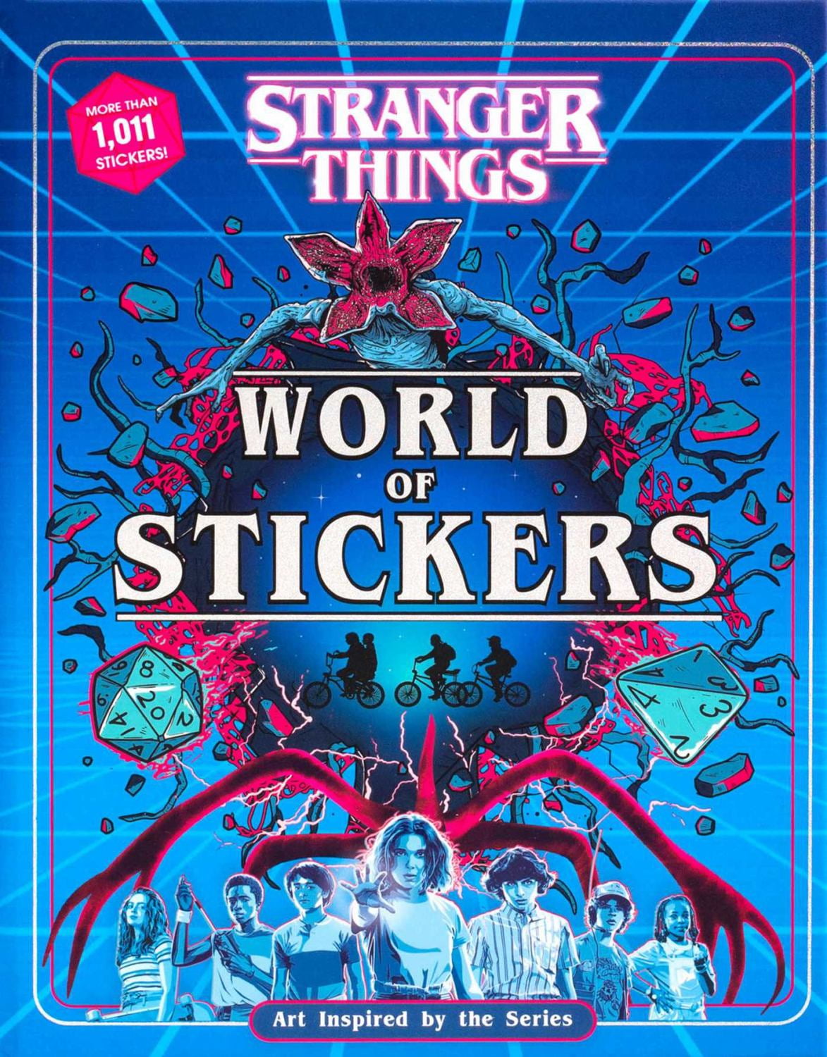 Thunder Bay Press Stranger Things World of Stickers Art Collection (Hardcover, 1 Unit) lhdjz