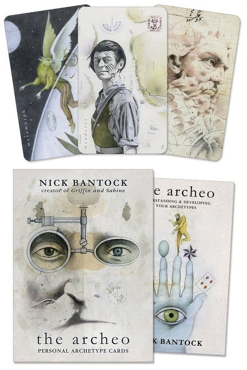 Nick Bantock The Archeo Personal Archetype Cards (Hardcover, 204 Pages) vj3hm