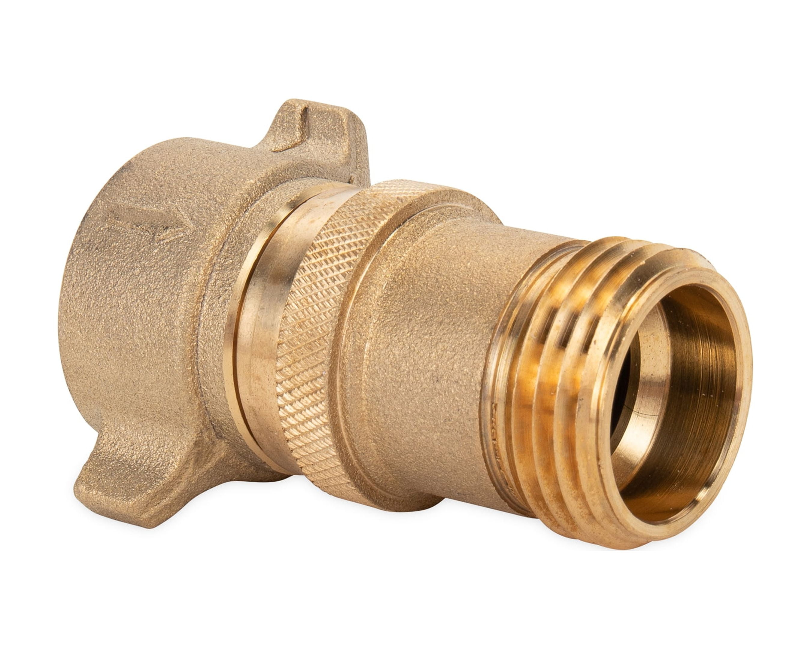 Camco 40051 RV Water Pressure Regulator, Lead-Free Brass Plumbing Accessory (Gold, 0.75 in) aojbk