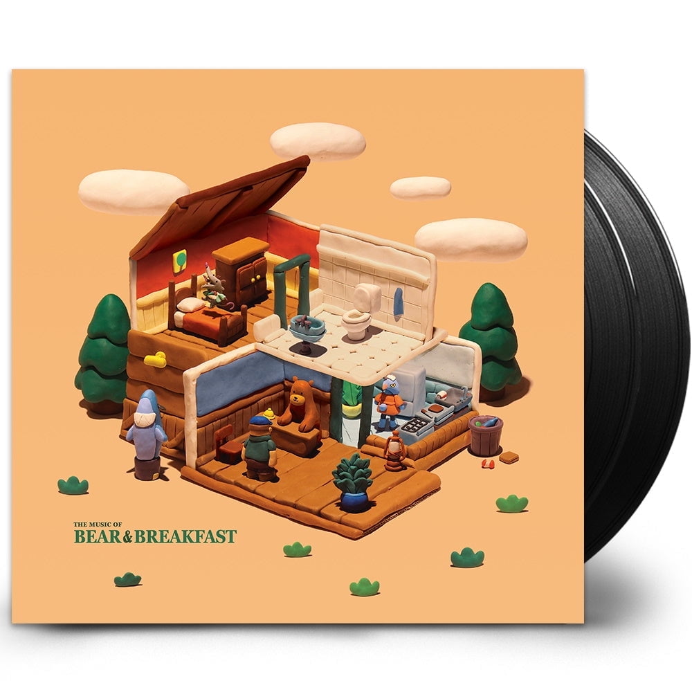 iam8bit Bear and Breakfast Soundtrack 2xLP Vinyl Record (Black, 2-Disc Set) 30wur