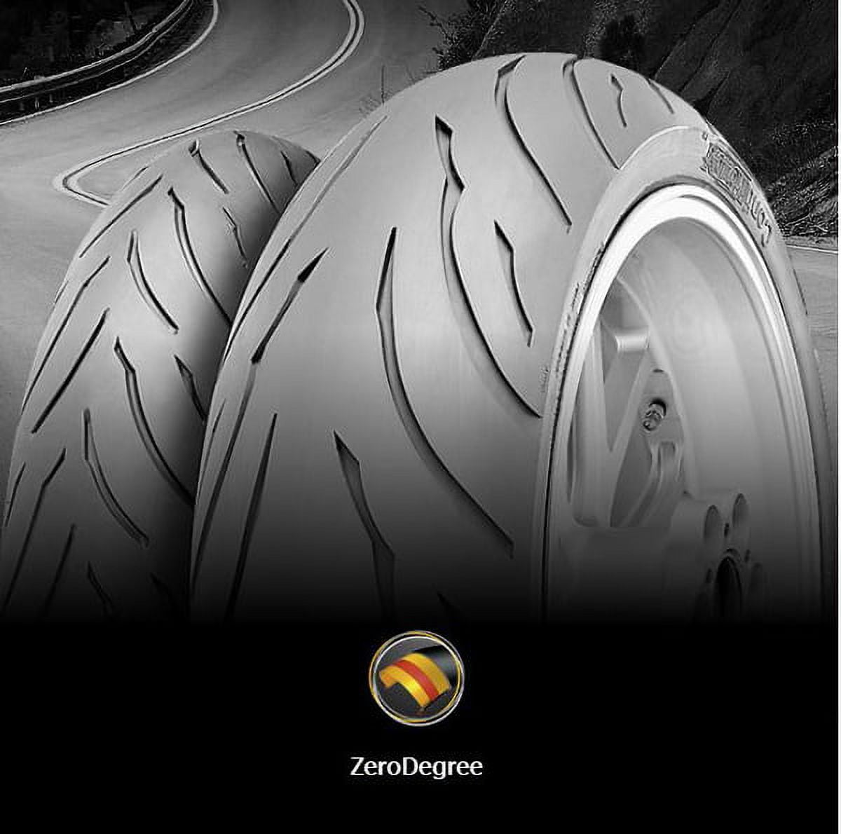 Continental Motion Z Motorcycle Tire (Black, 120/60ZR17) y831a