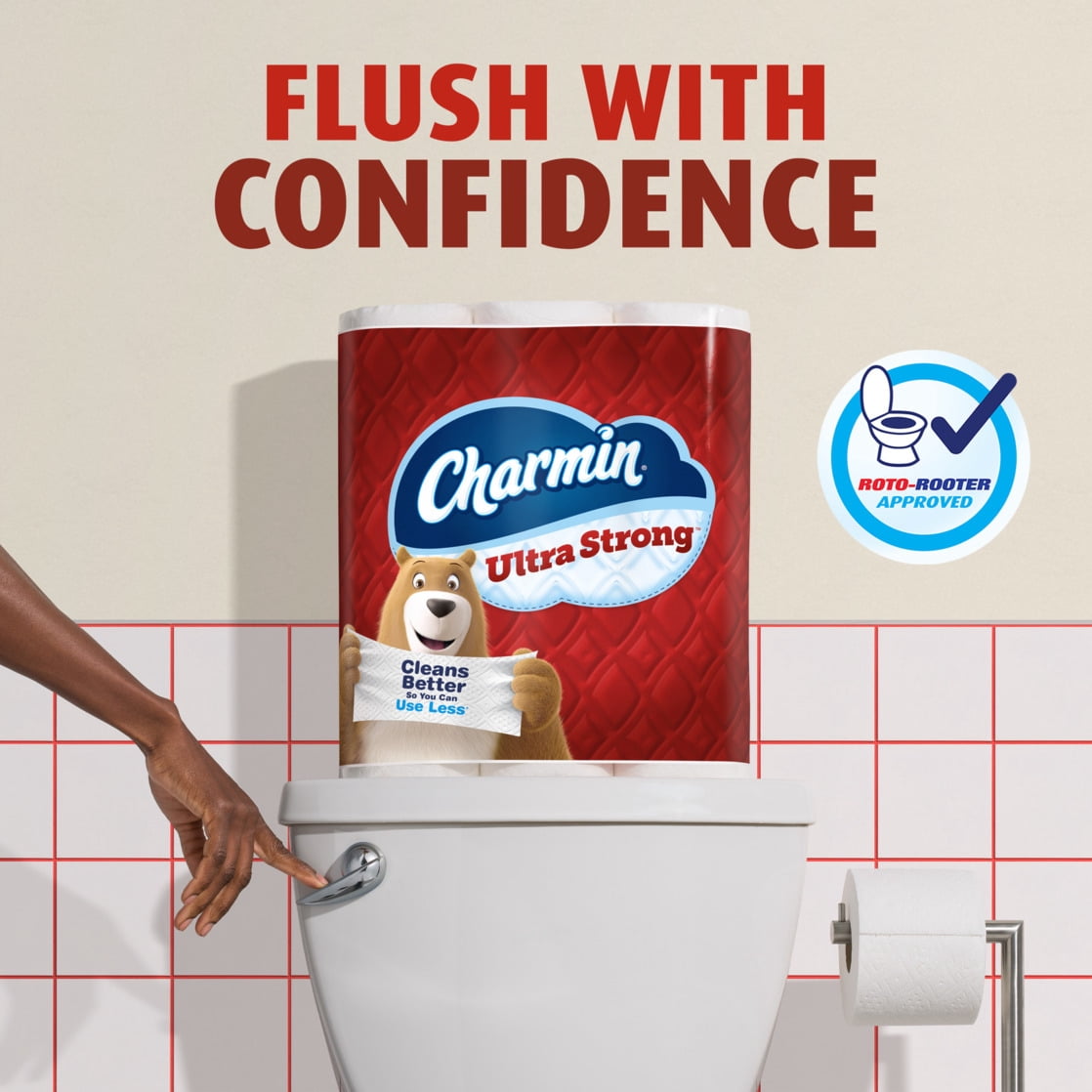 Charmin Ultra Strong Toilet Paper (White, 24 Mega Rolls) uvuhk