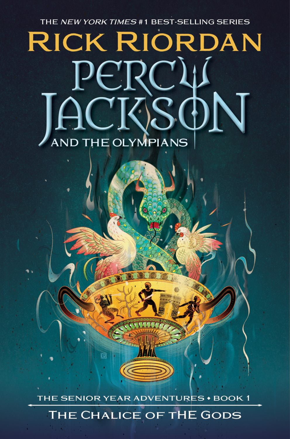 Rick Riordan Percy Jackson and the Olympians: The Chalice of the Gods (Paperback Edition) xiw64
