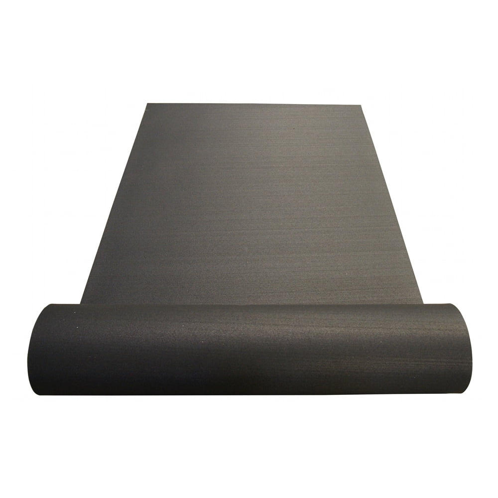 Rubber-Cal Recycled Rubber Flooring Mat (Black, 0.25 in. x 4 ft. x 4 ft.) 3twke