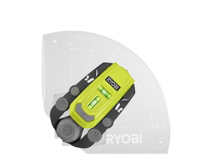 Ryobi Multi Surface Laser Level Tool with Self-Leveling Technology (Green, 1 Pack) 2212v