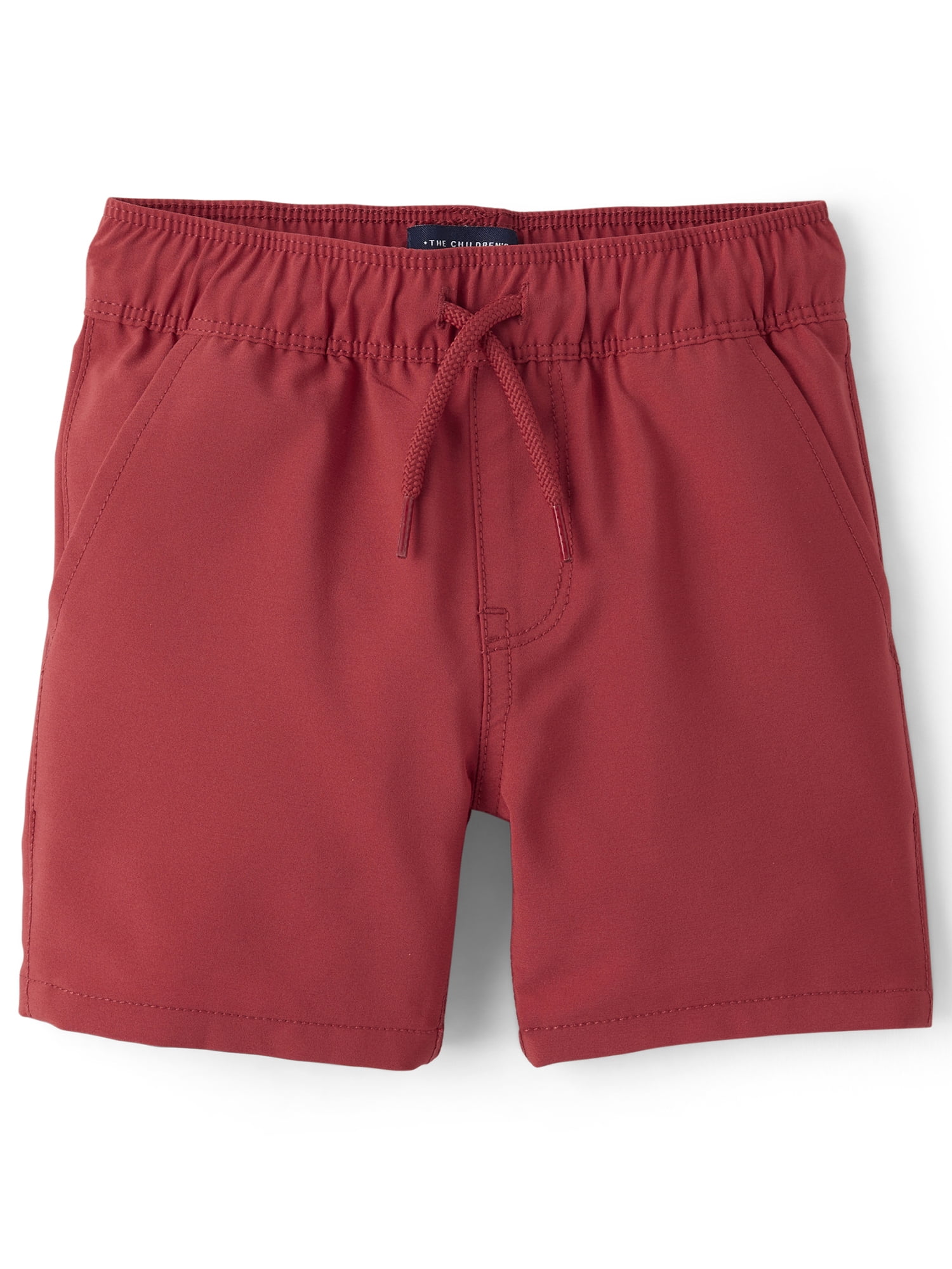 The Children's Place Baby & Toddler Boys Quick Dry Pull On Shorts (Red, 5T) 4n3dd