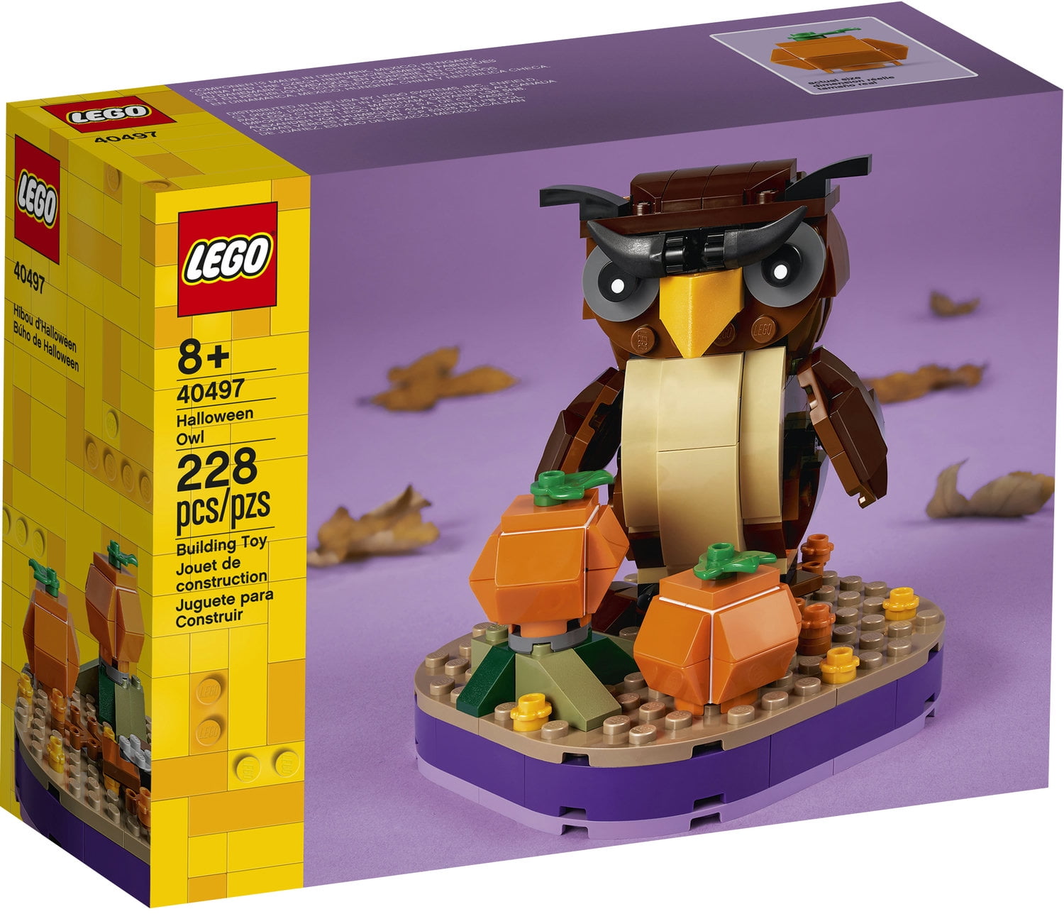 LEGO Halloween Owl 40497 Building Kit (228 Pieces) 93nv5
