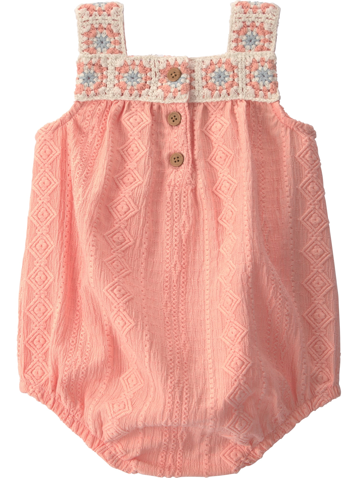 Carter's Child of Mine Baby Girl Bubble Romper (Orange, 0-3 Months) xi9hl