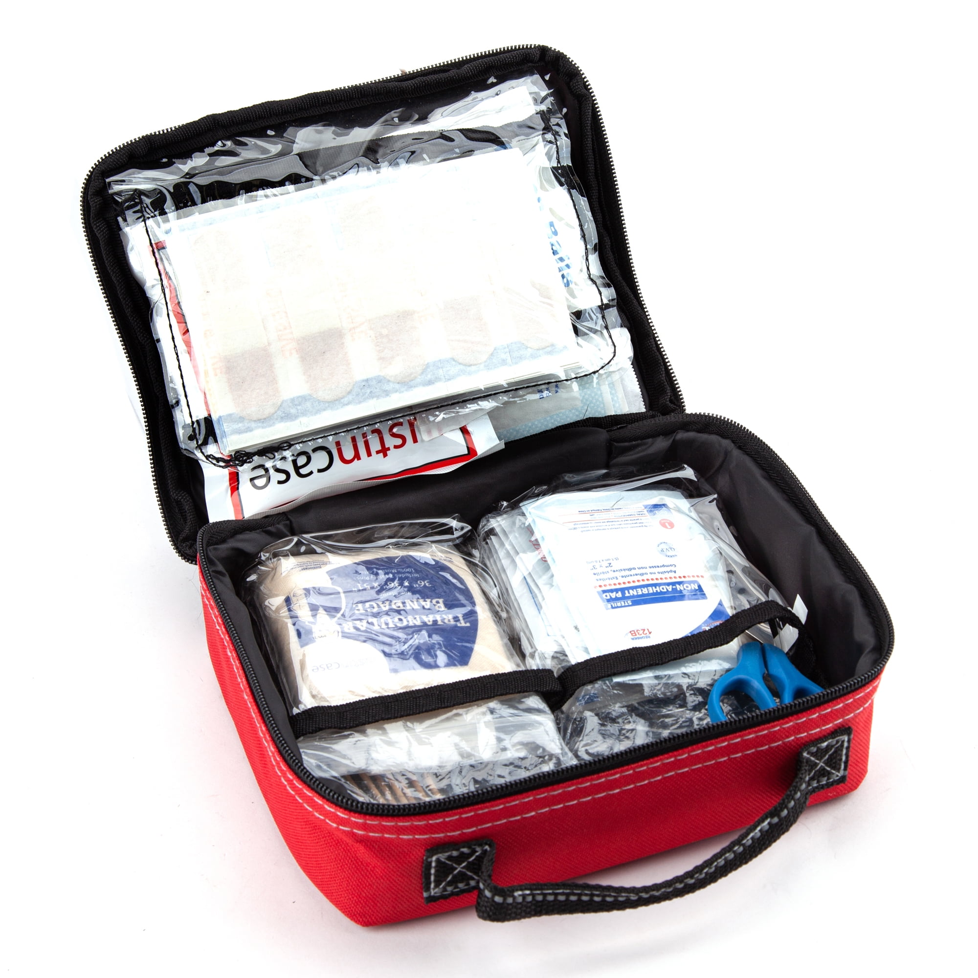 Justin Case 131-Piece Family First Aid Kit with Carrying Case (131-Piece Set) v8lm4