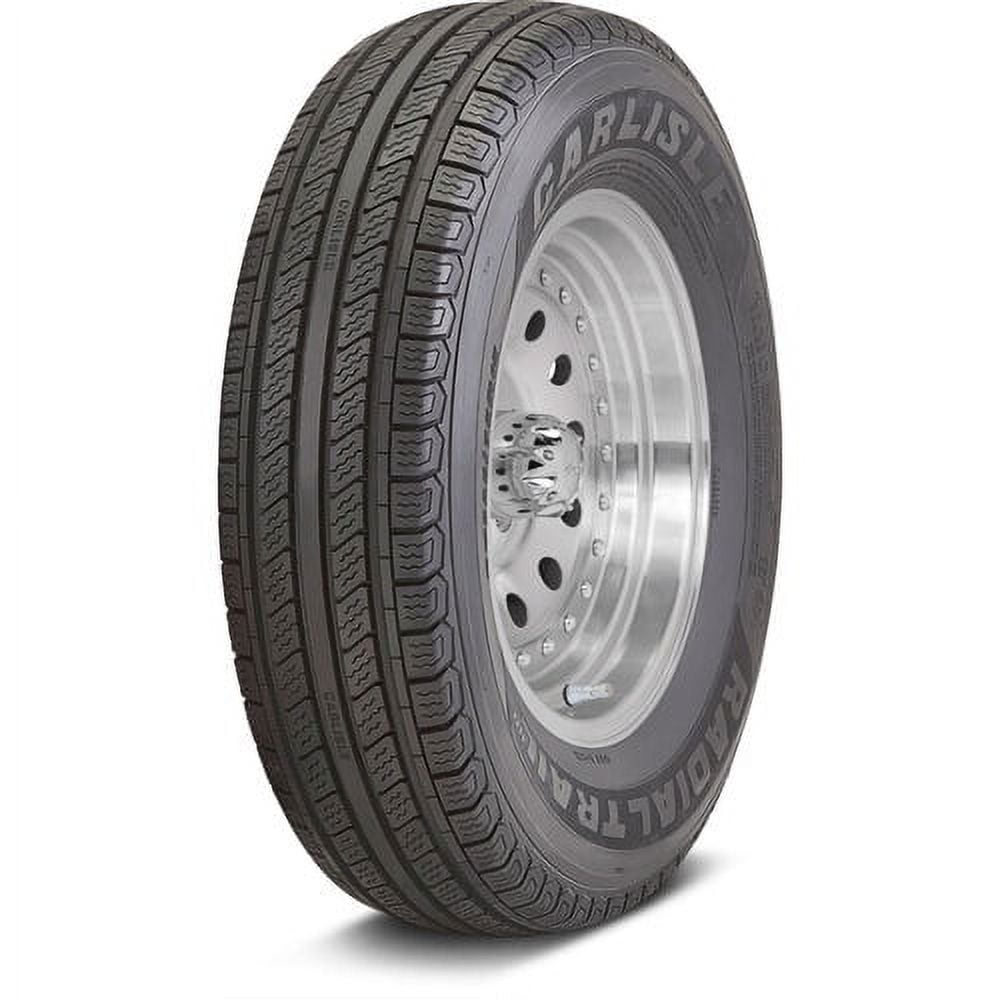 Carlisle Radial Trail HD Trailer Tire ST185/80R13 Load Range C (4 Tires) t40np