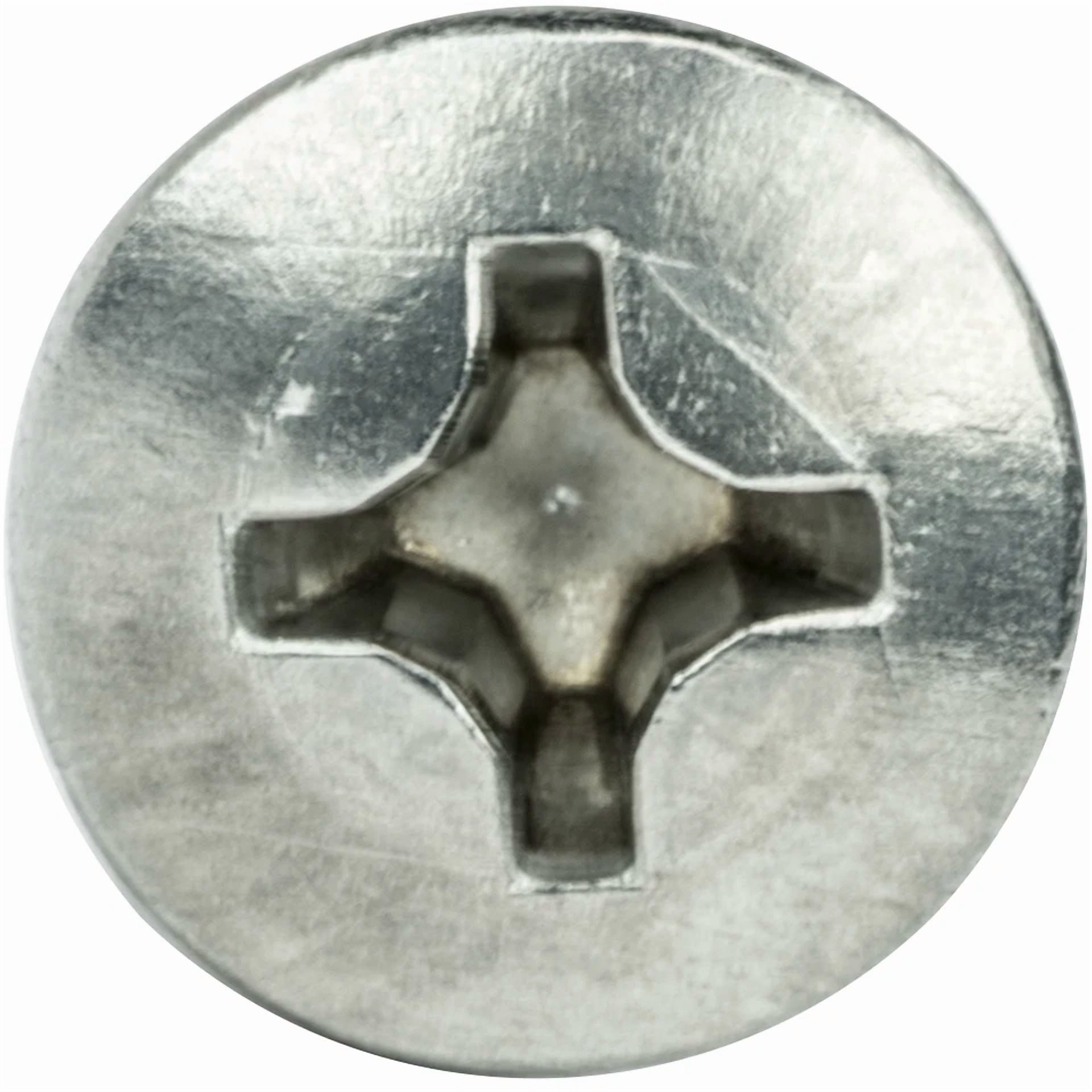 YANI 10-32 x 1-1/4 Phillips Oval Head Machine Screws Stainless Steel 18-8 (Silver, 50 Pack) pkmyc
