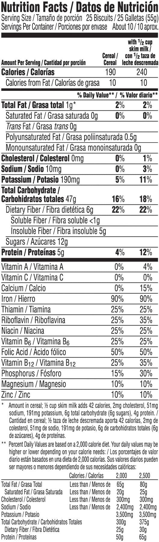 Kellogg's Frosted Mini-Wheats Breakfast Cereal, Blueberry Flavor (21 oz) mhfxt
