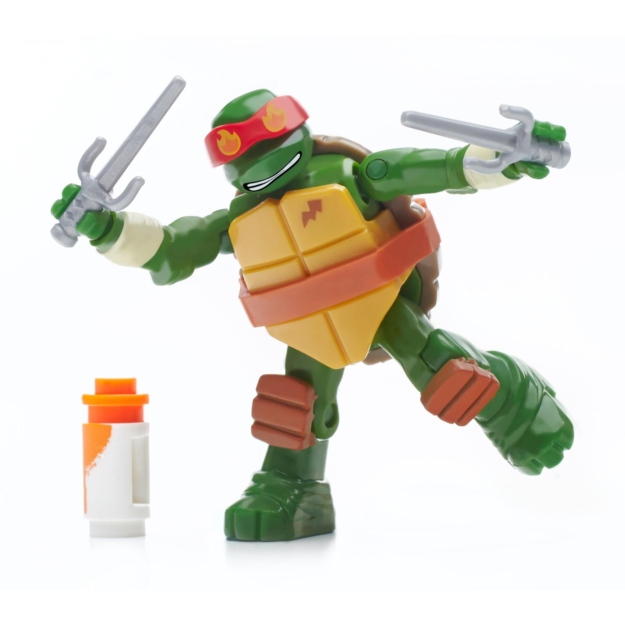 Mega Construx Teenage Mutant Ninja Turtles Micro Action Figure Set (1 Pack) 8js3d