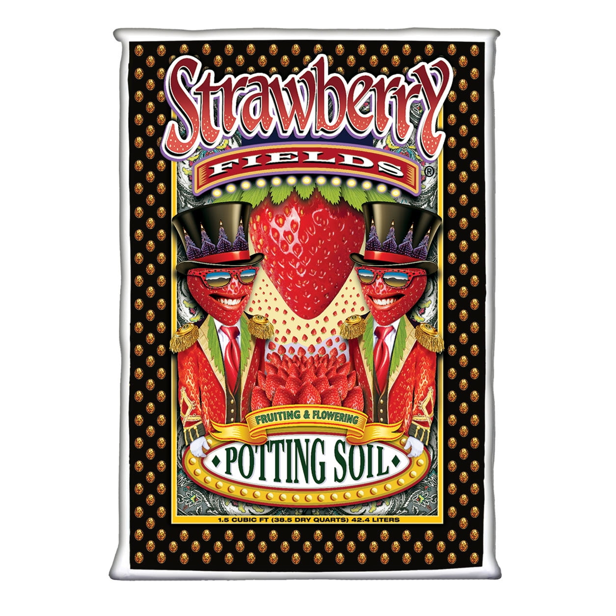 FoxFarm Strawberry Fields Fruiting and Flowering Potting Soil (1.5 cu ft) dj307