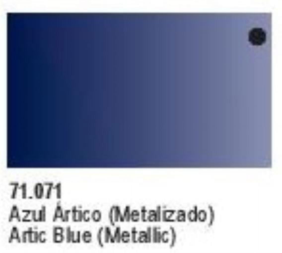 Vallejo Model Air Acrylic Paint for Airbrushing (Silver, 0.57 fl oz) mgxne