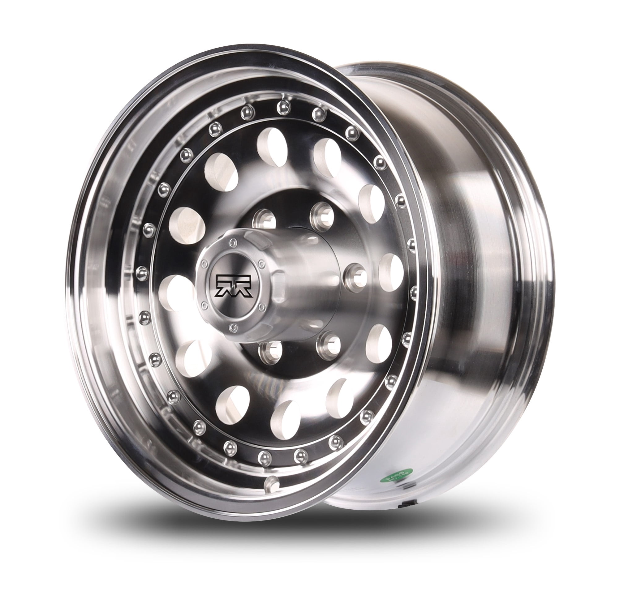 Mudder Trucker MT702 Marauder Wheel Rim (Machined, 16x7 in, 8x170 Bolt Pattern, -8 Offset) remcd