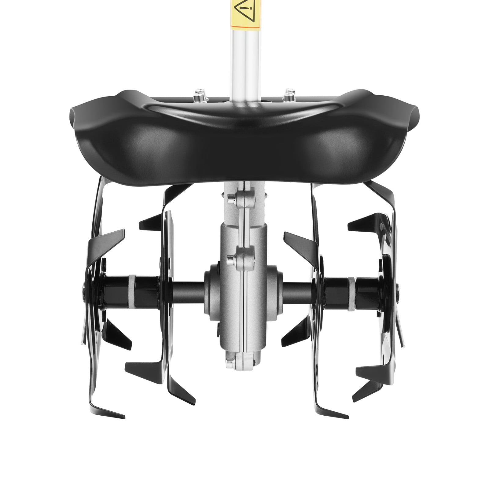 FOGGBET 51.7cc 2-Stroke Gas Powered Mini Tiller Cultivator for Garden and Farm (9 in Width) dgu79