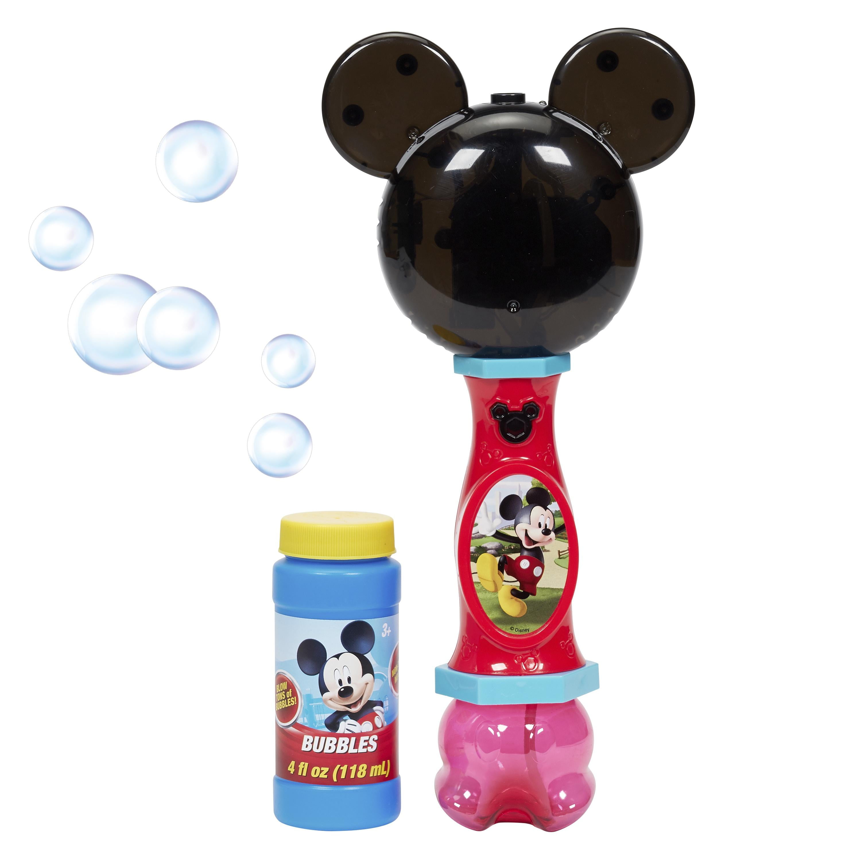 Disney Mickey Mouse Light and Sound Bubble Wand (4 fl oz) vyn6k