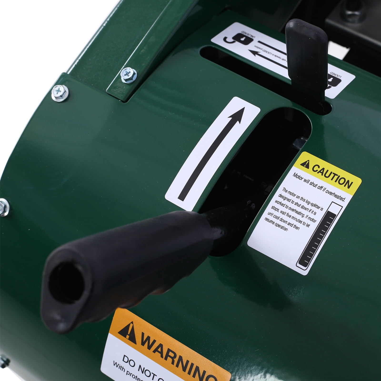 Chery Industrial Electric Log Splitter 12 Ton Horizontal Firewood Machine (Green, 18.5 in) 0c1t9
