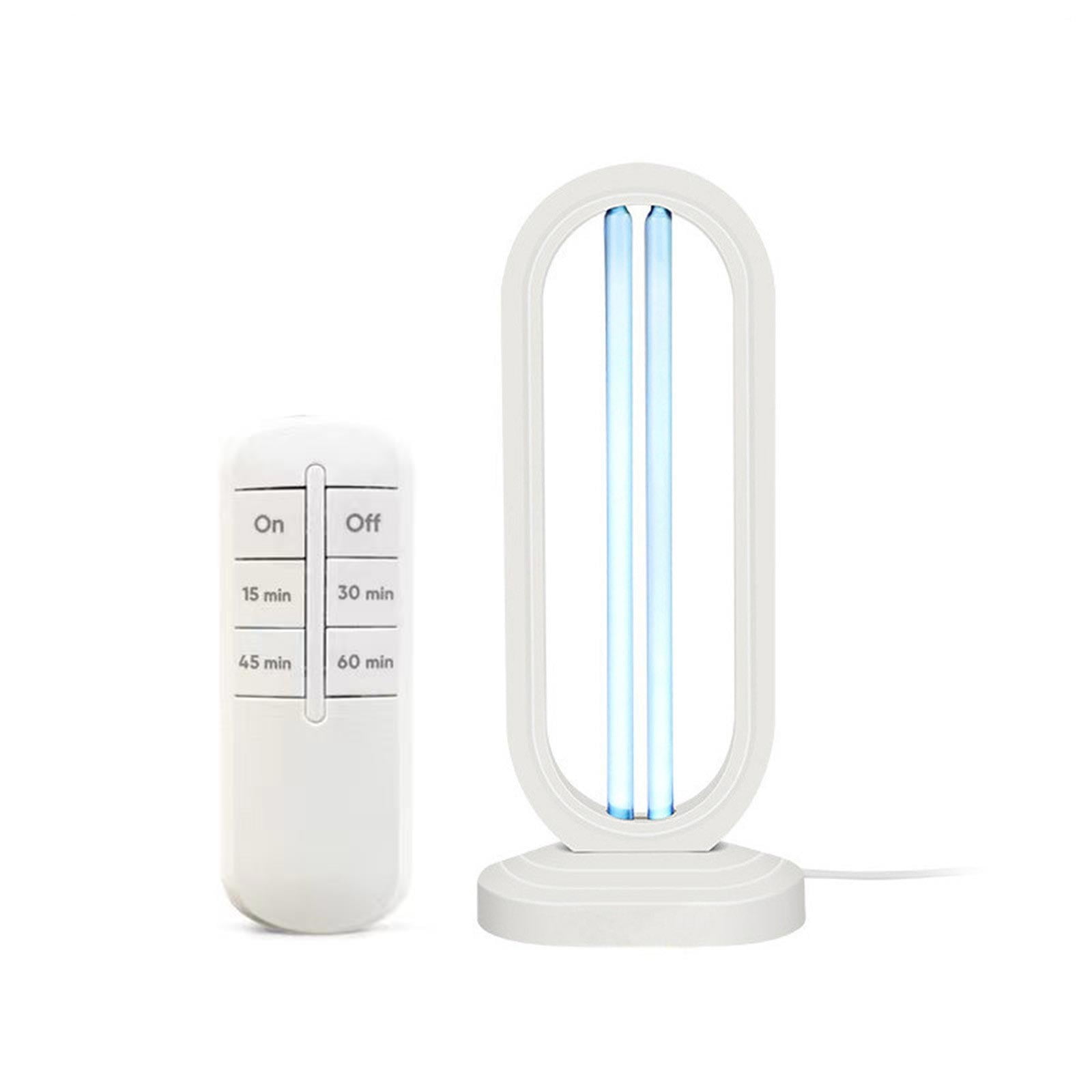 DEUUZHENQI 38W Ultraviolet UVC Lamp with Remote Control and Timer (White, 15.75 in) zaf2j - Image 2