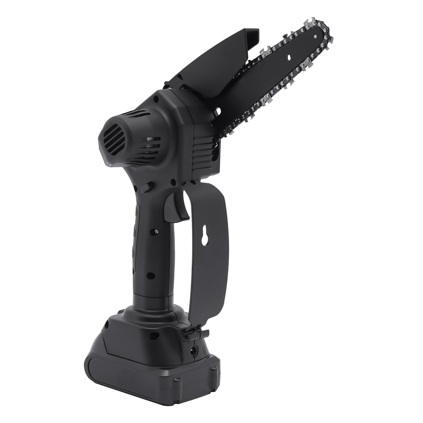 Generic 550W 2-in-1 Cordless Pole Saw and Handheld Chainsaw with Extension Pole (Black, 4.26 ft) q2n2b