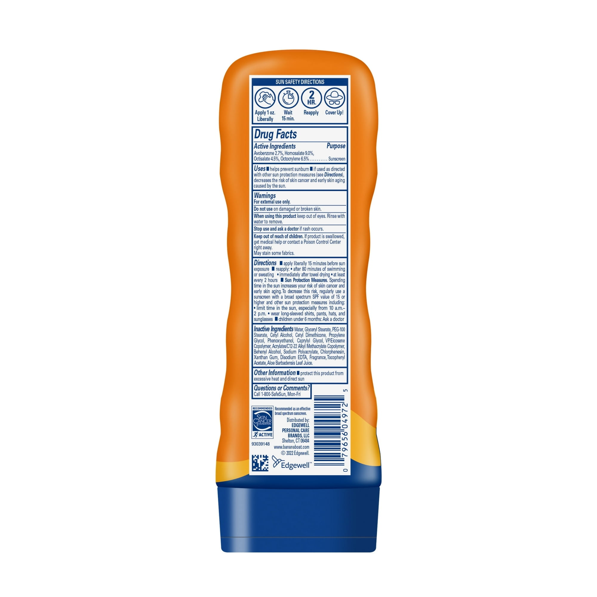 Banana Boat Sport Performance Sunscreen Lotion Broad Spectrum SPF 50 (8 oz) 1vcl7