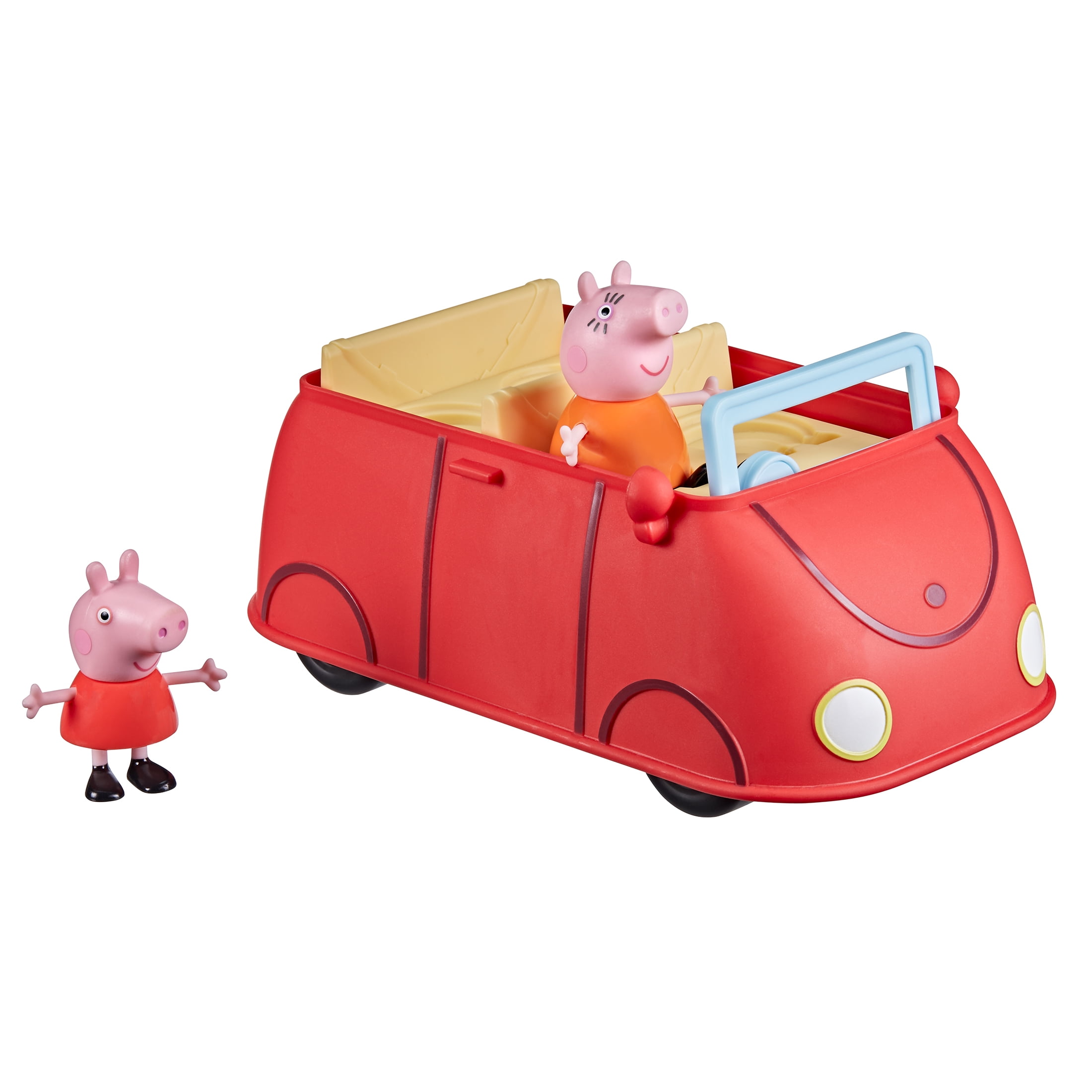 Peppa Pig Peppa’s Adventures Family Red Car Preschool Play Vehicle (Red, 1 Set) mmz95